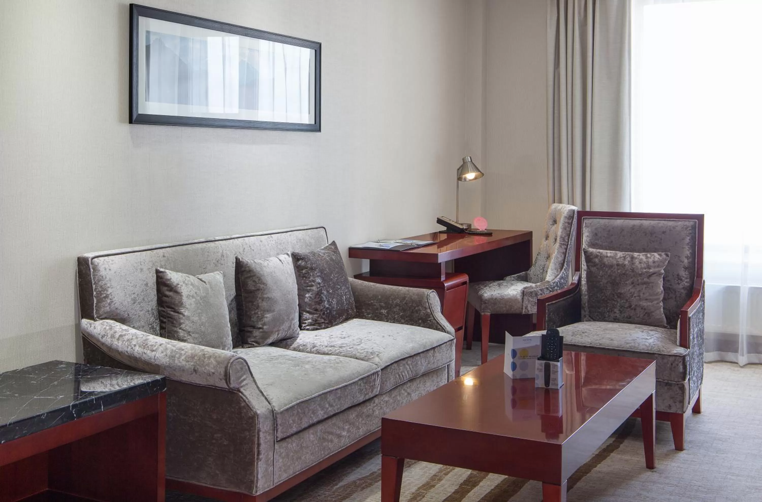 Living room in Novotel Ulaanbaatar