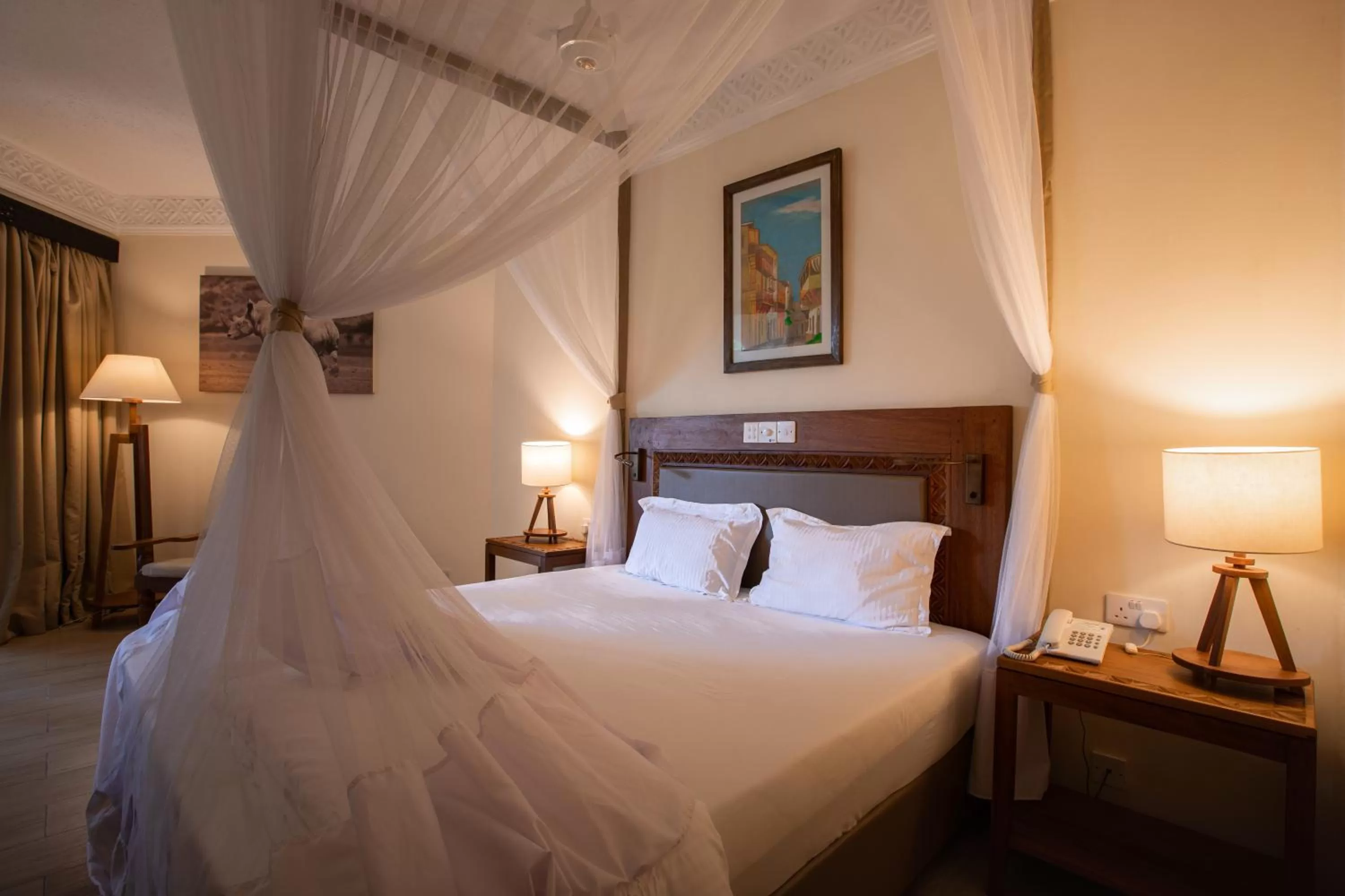 Bed in Severin Sea Lodge