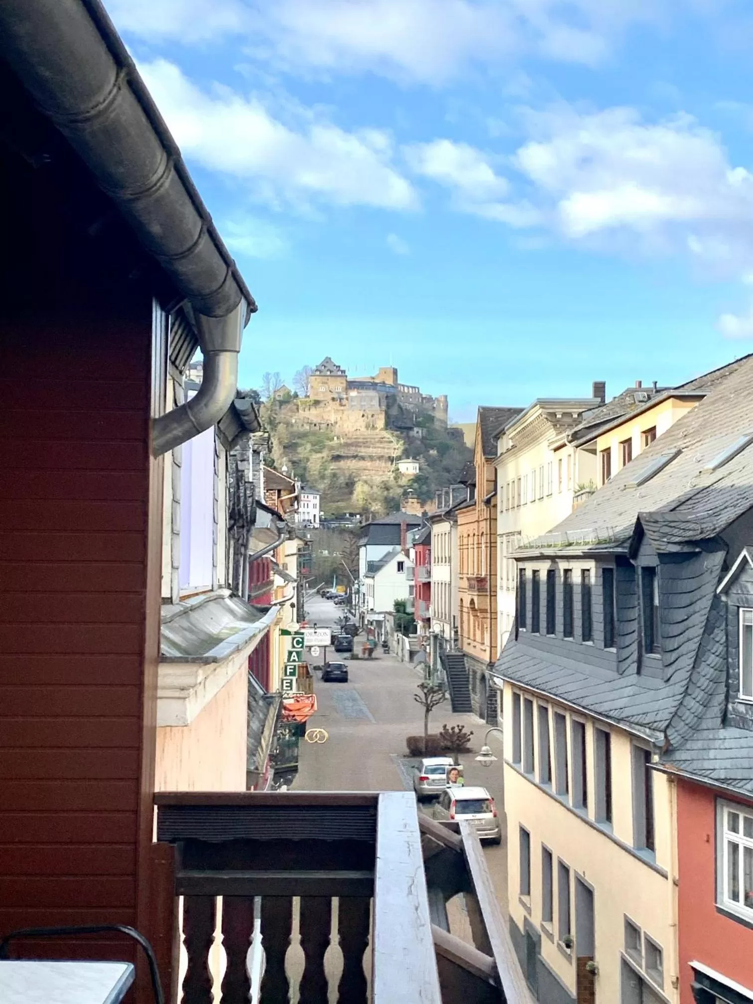 Double Room with Balcony in Hotel zur Loreley