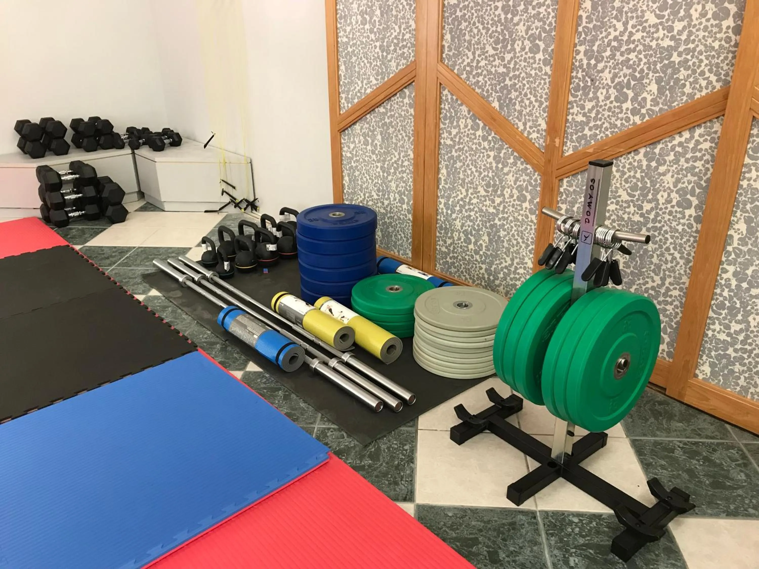 Fitness centre/facilities in Hotel Parco Delle Rose