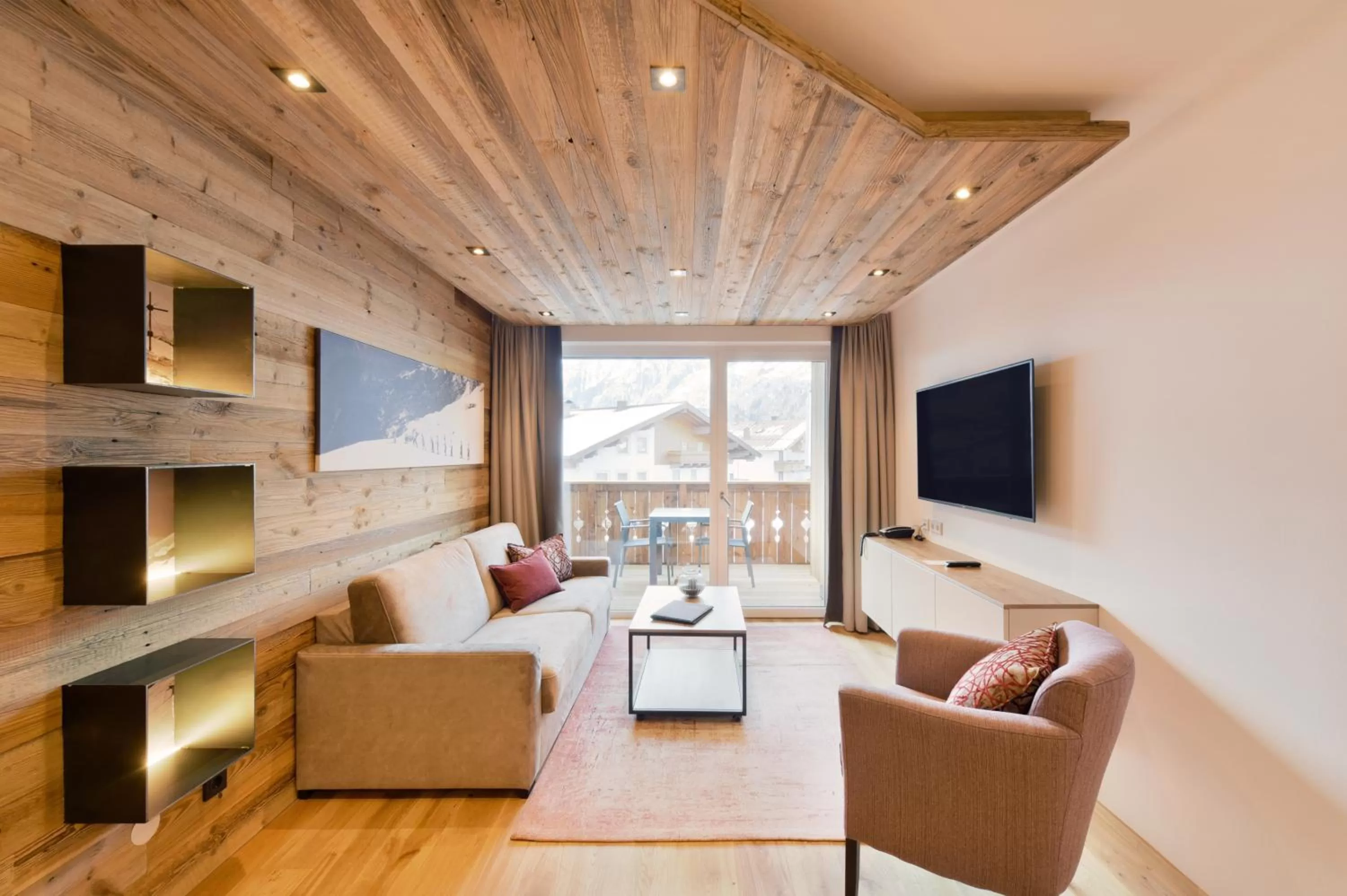 Living room in Mountain Hotel Luis