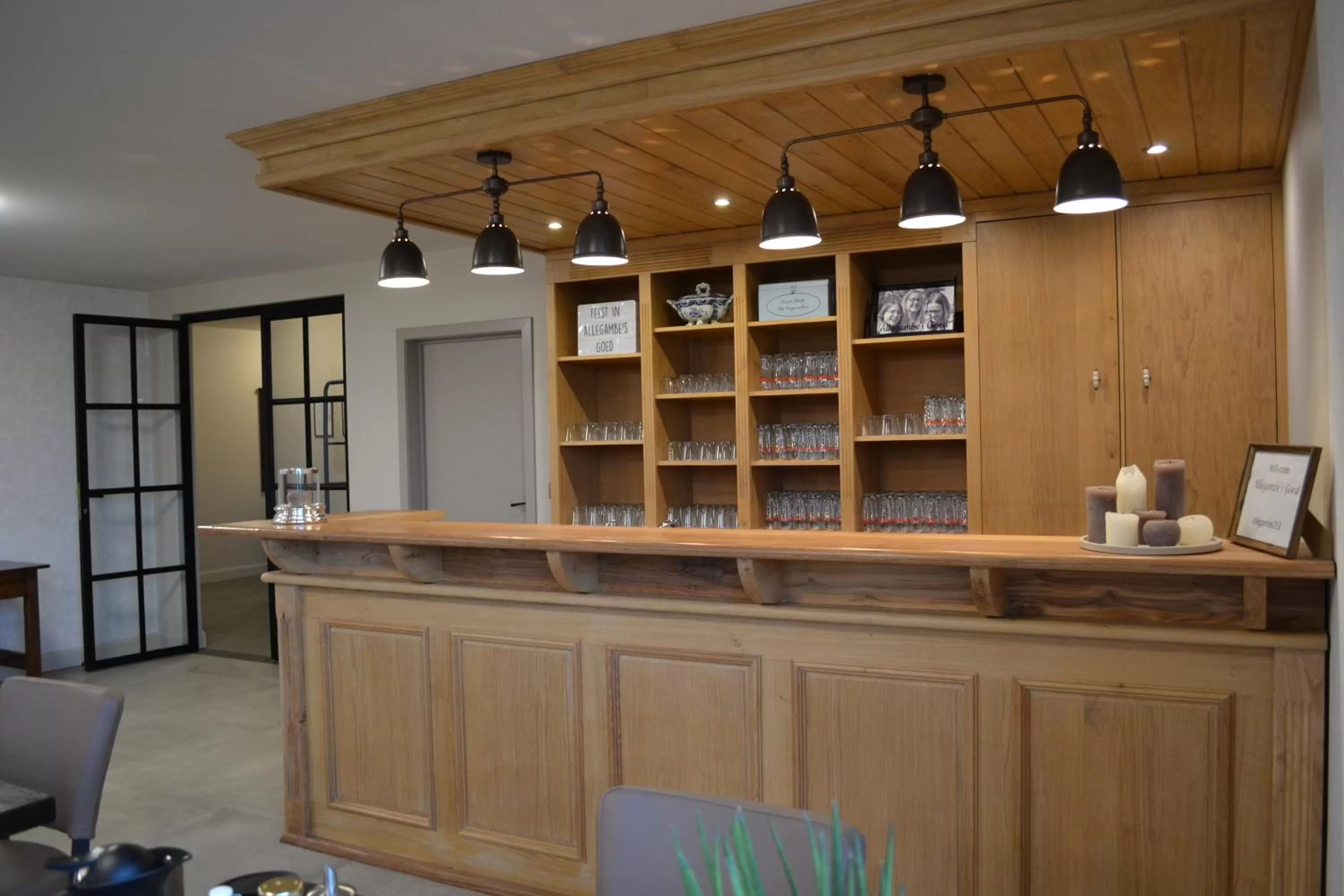 Lounge or bar in B&B Allegambe's Goed
