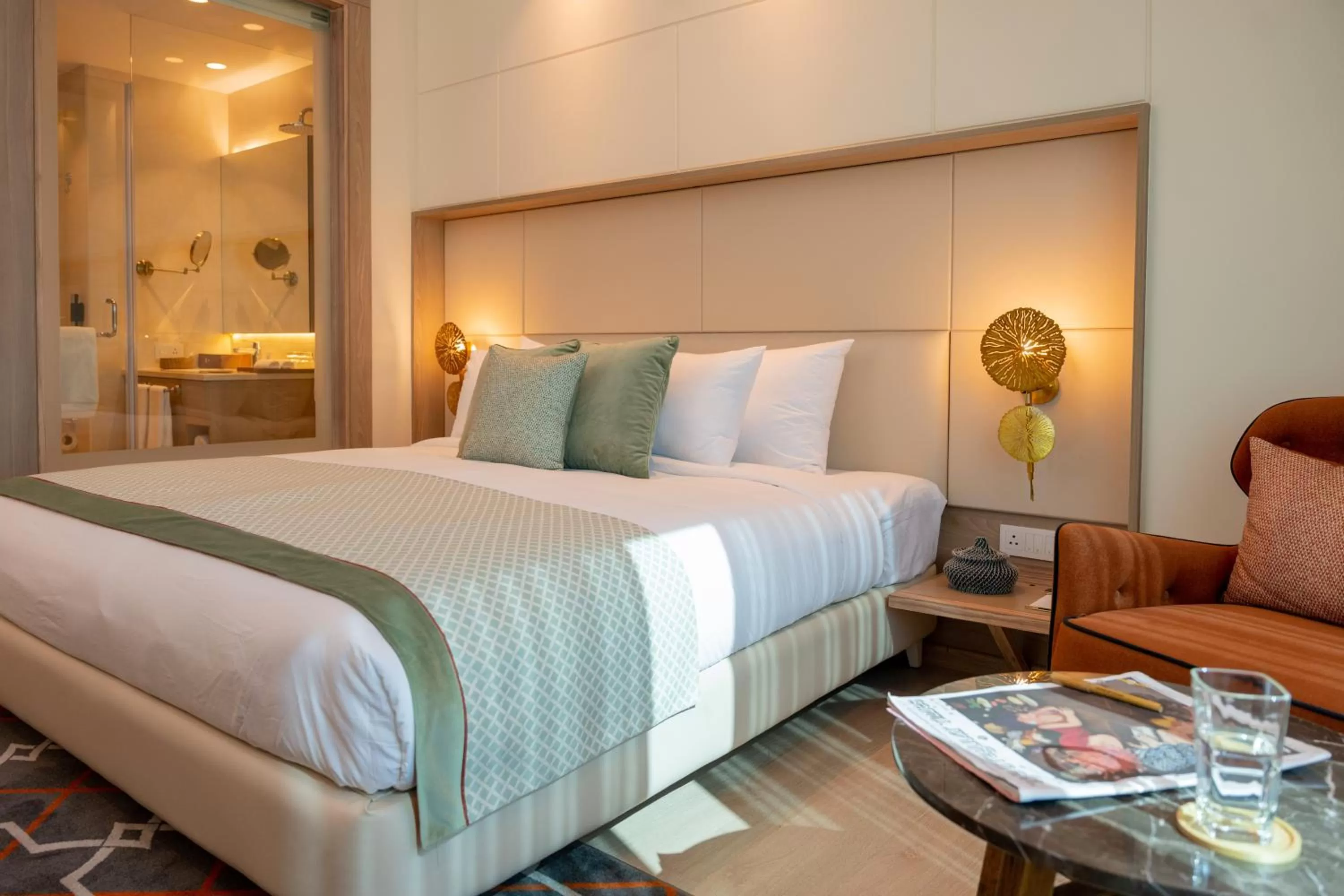 Bed in The Greenwood Guwahati - A Luxury Boutique Hotel