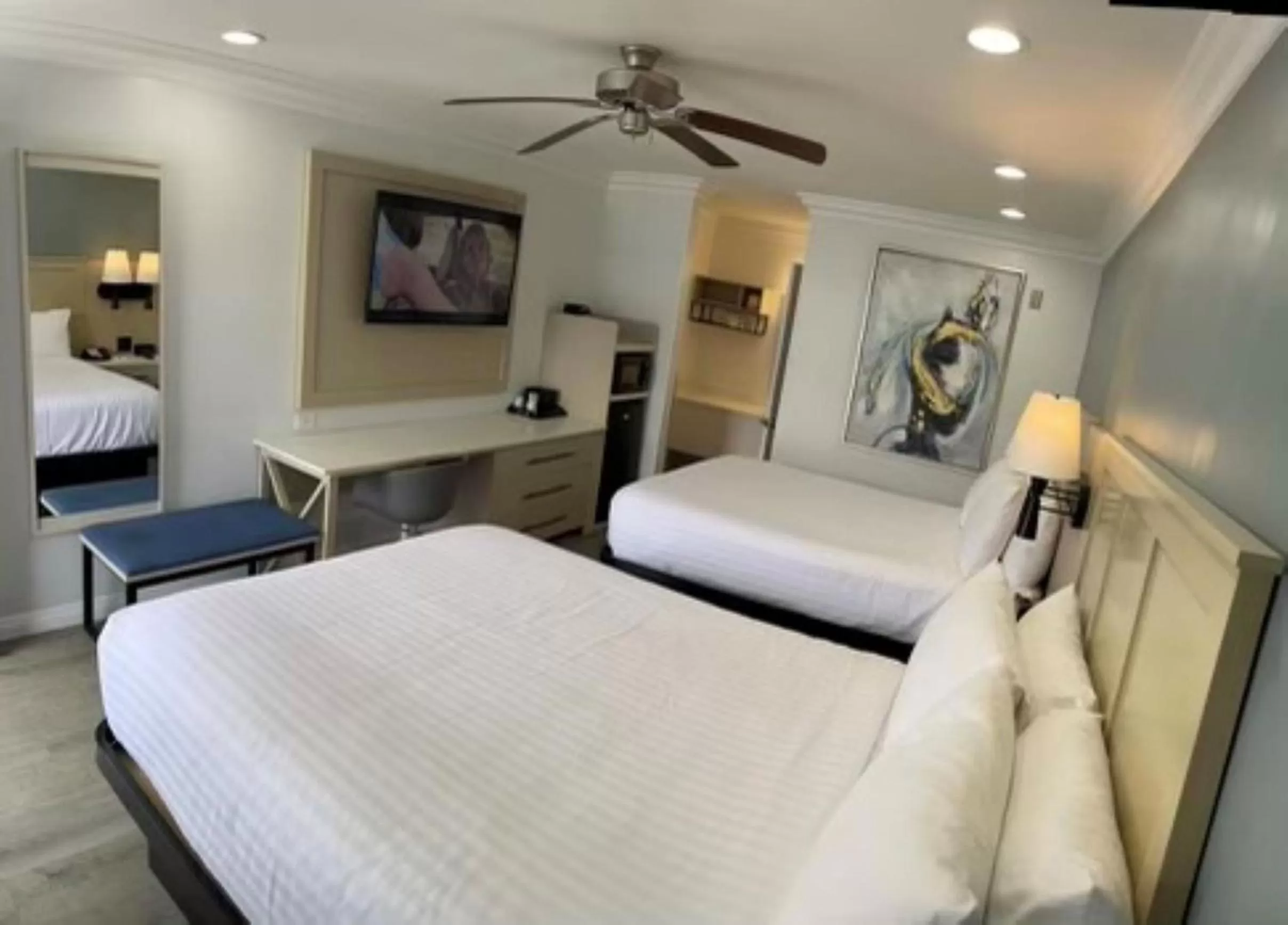 Bed in Ramada by Wyndham Redondo Beach