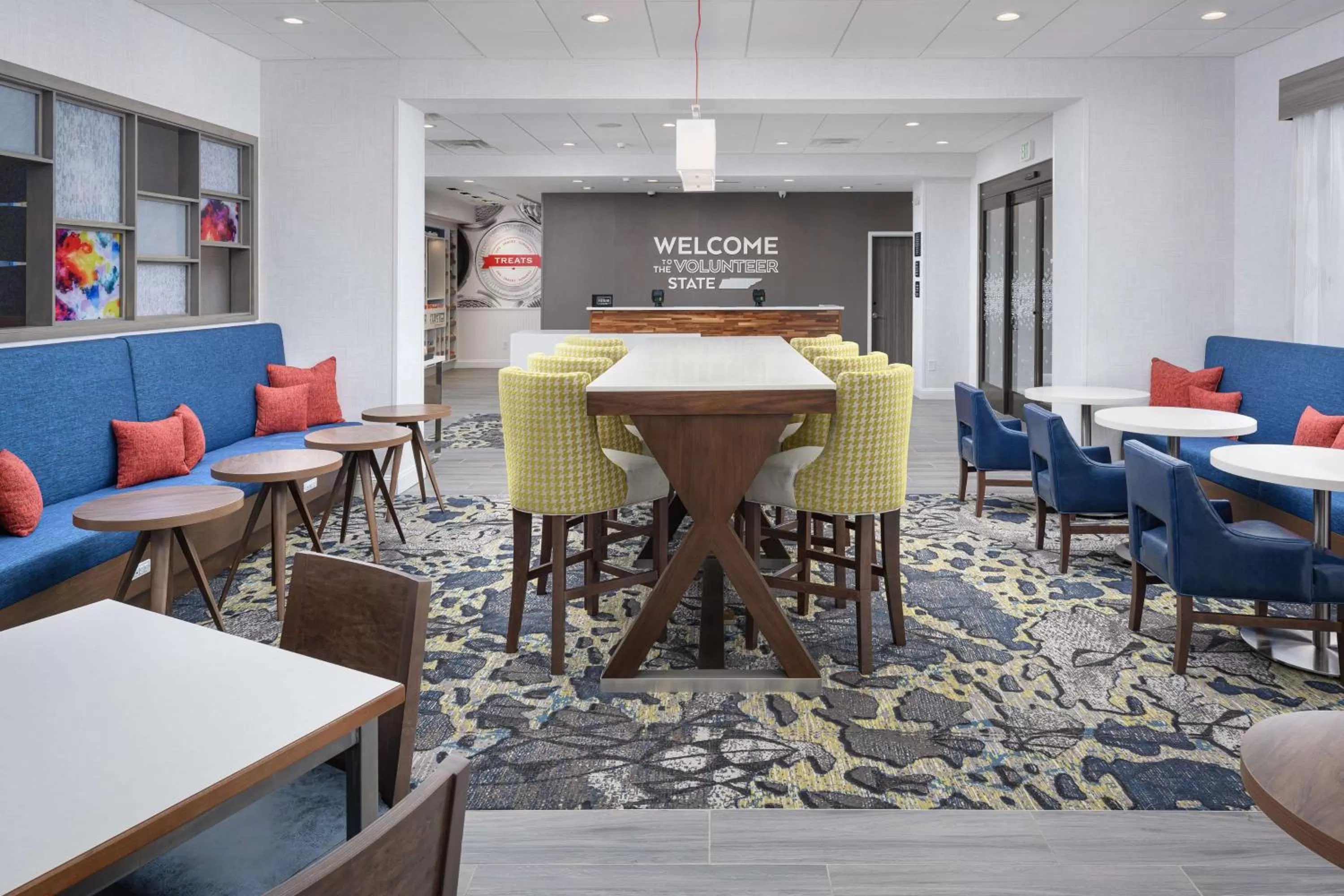 Lobby or reception in Hampton Inn by Hilton Ashland City, Tn