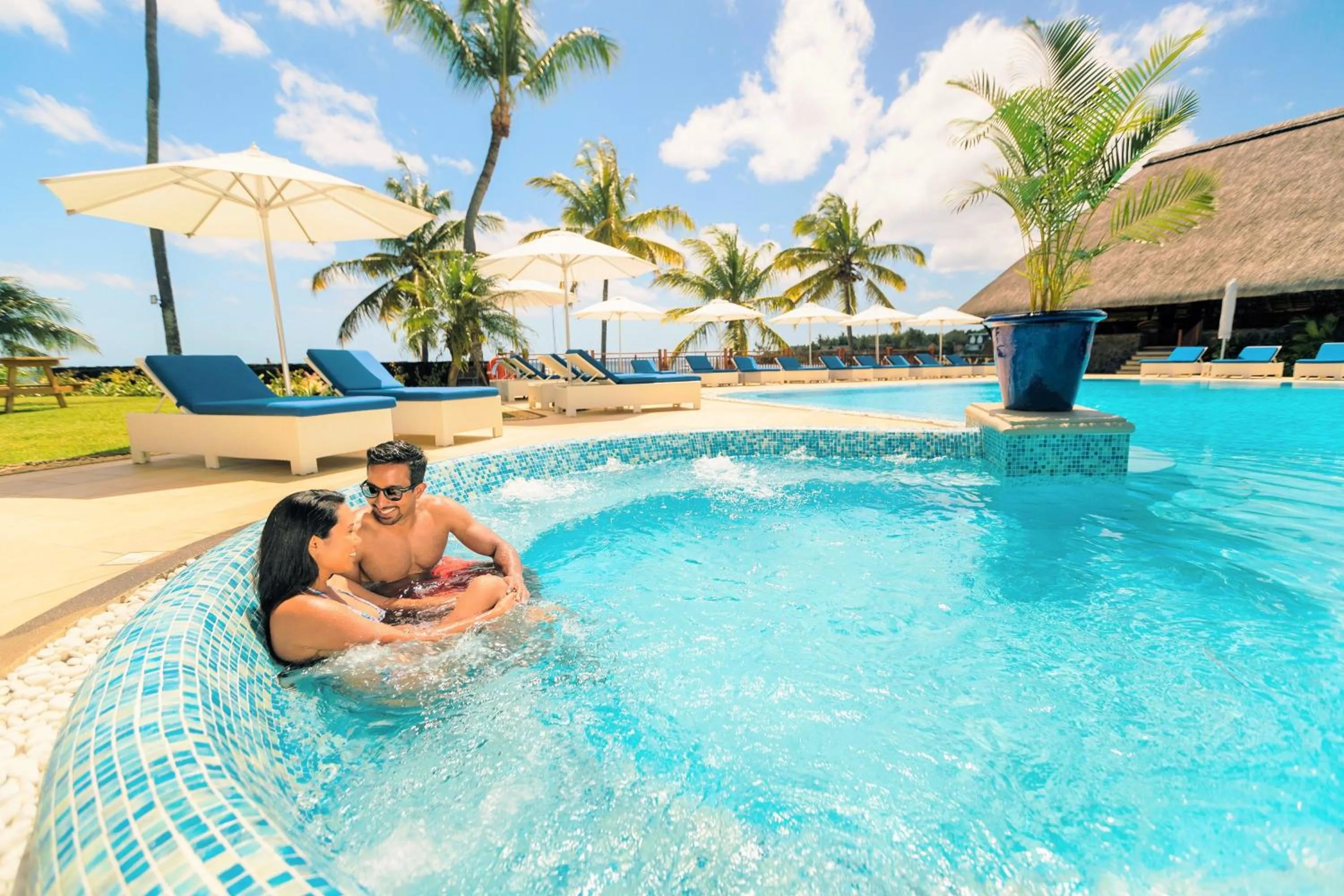 Swimming pool in Maritim Resort & Spa Mauritius