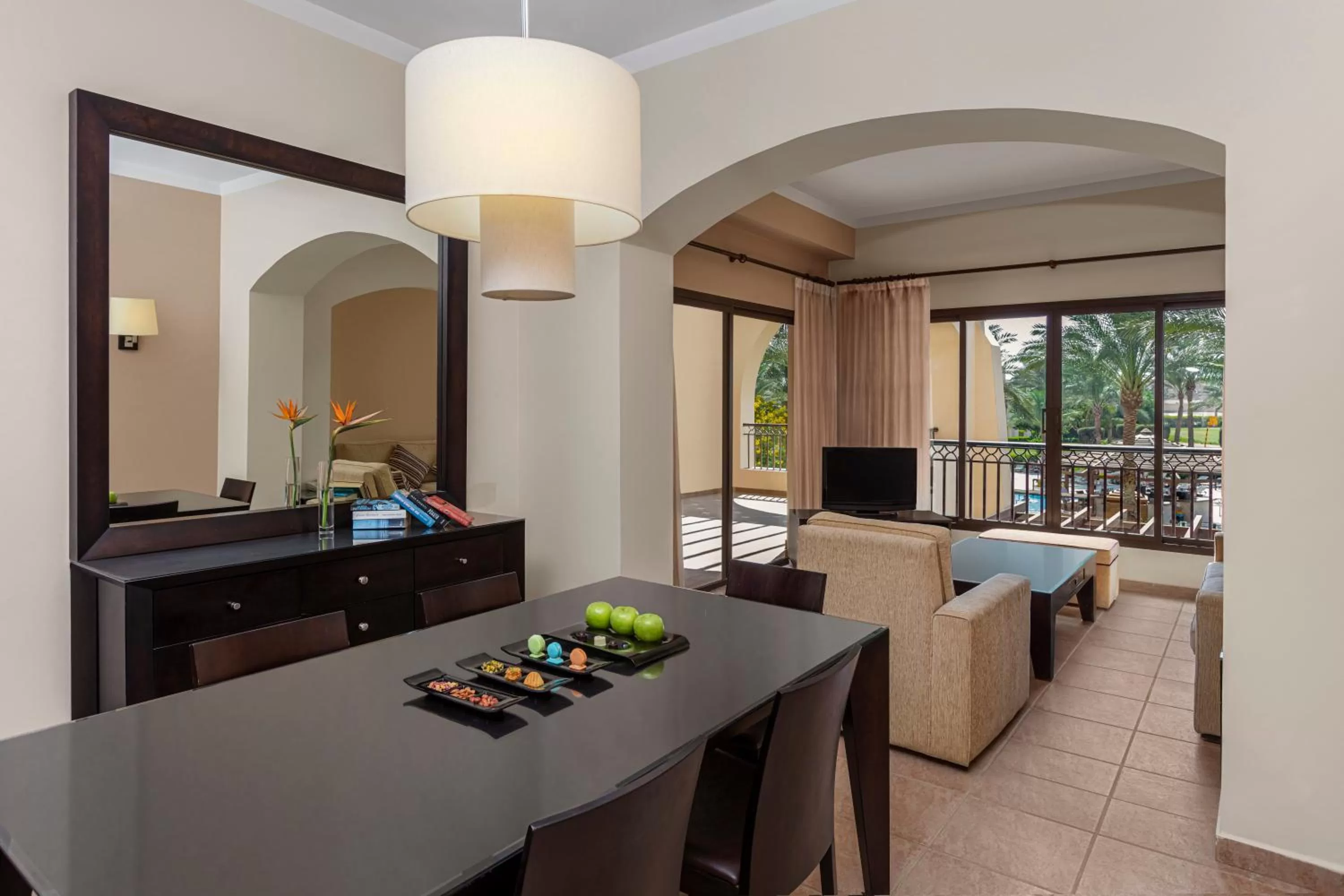 Living room in JAZ Neo Saraya Palms