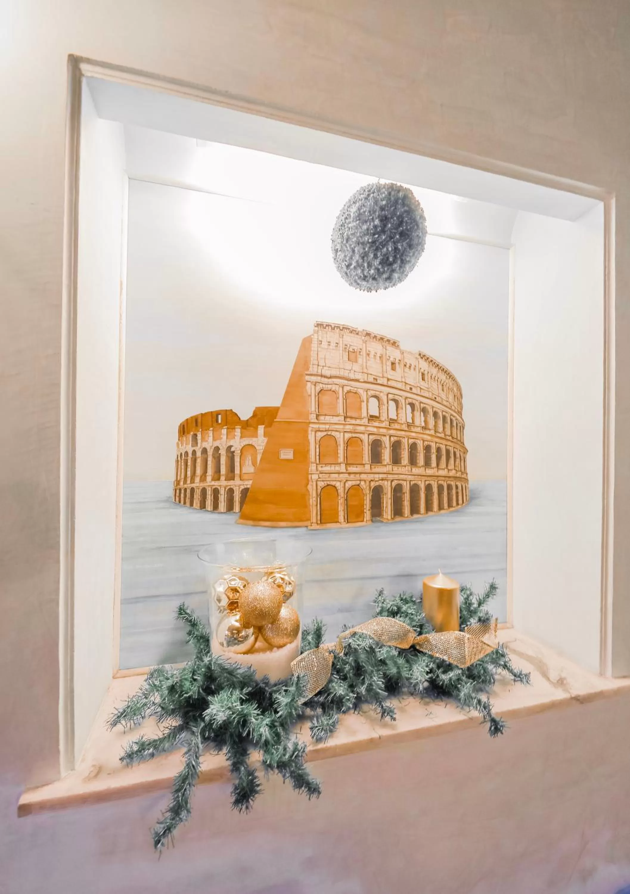 Decorative detail in Hotel Villa Grazioli