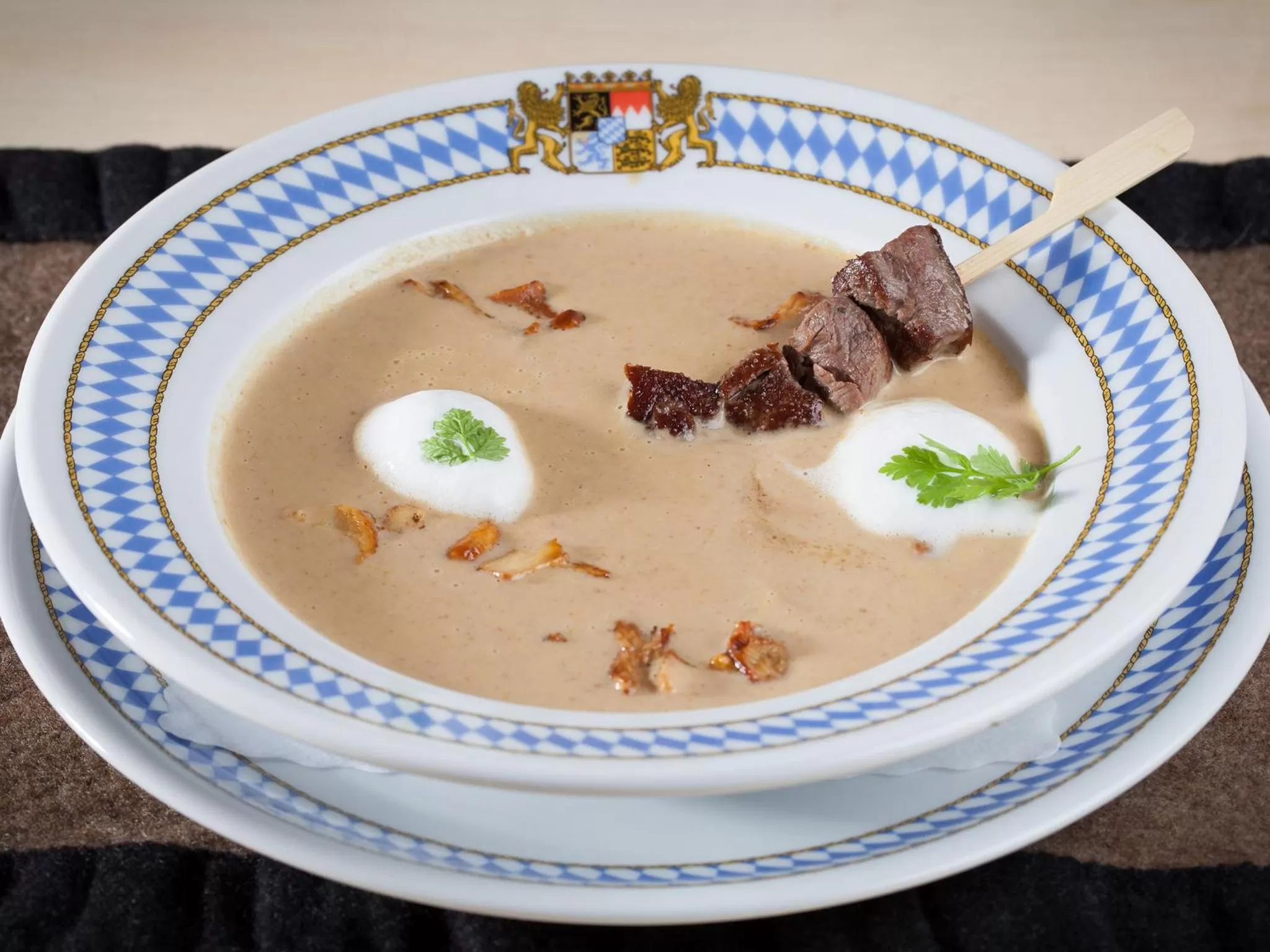 Food close-up in Steigenberger Hotel Der Sonnenhof