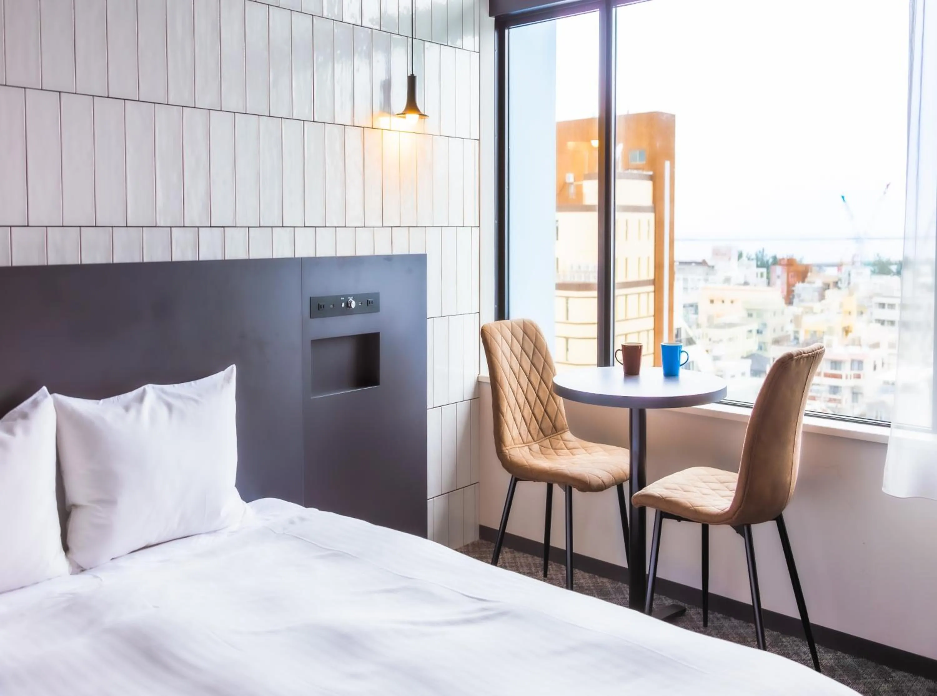 Photo of the whole room, Bed in Hotel Cocktail Stay Naha