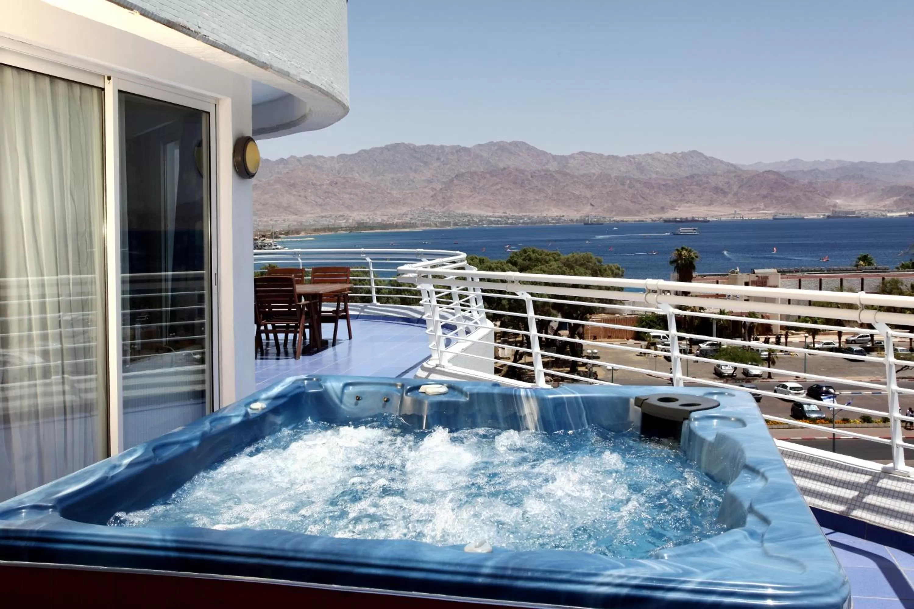 Balcony/Terrace in Club Hotel Eilat - All Suites Hotel