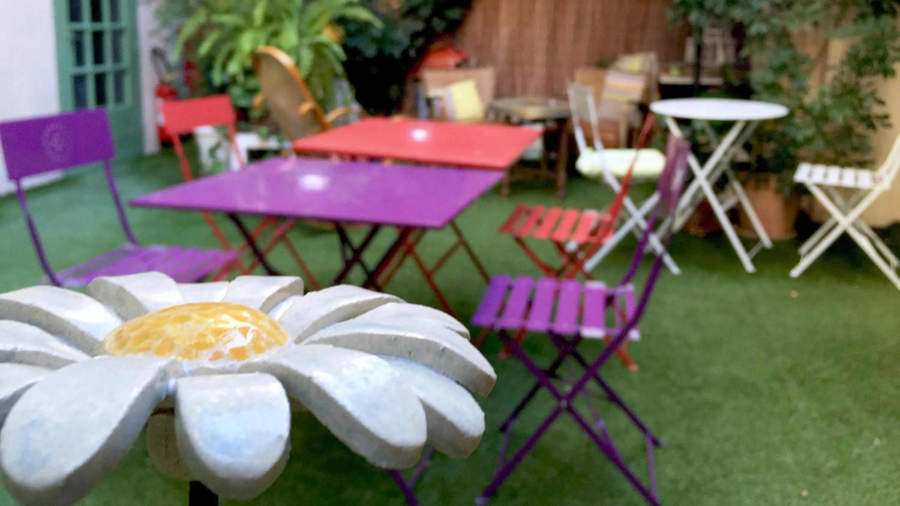 Balcony/Terrace in Hotel des Dames