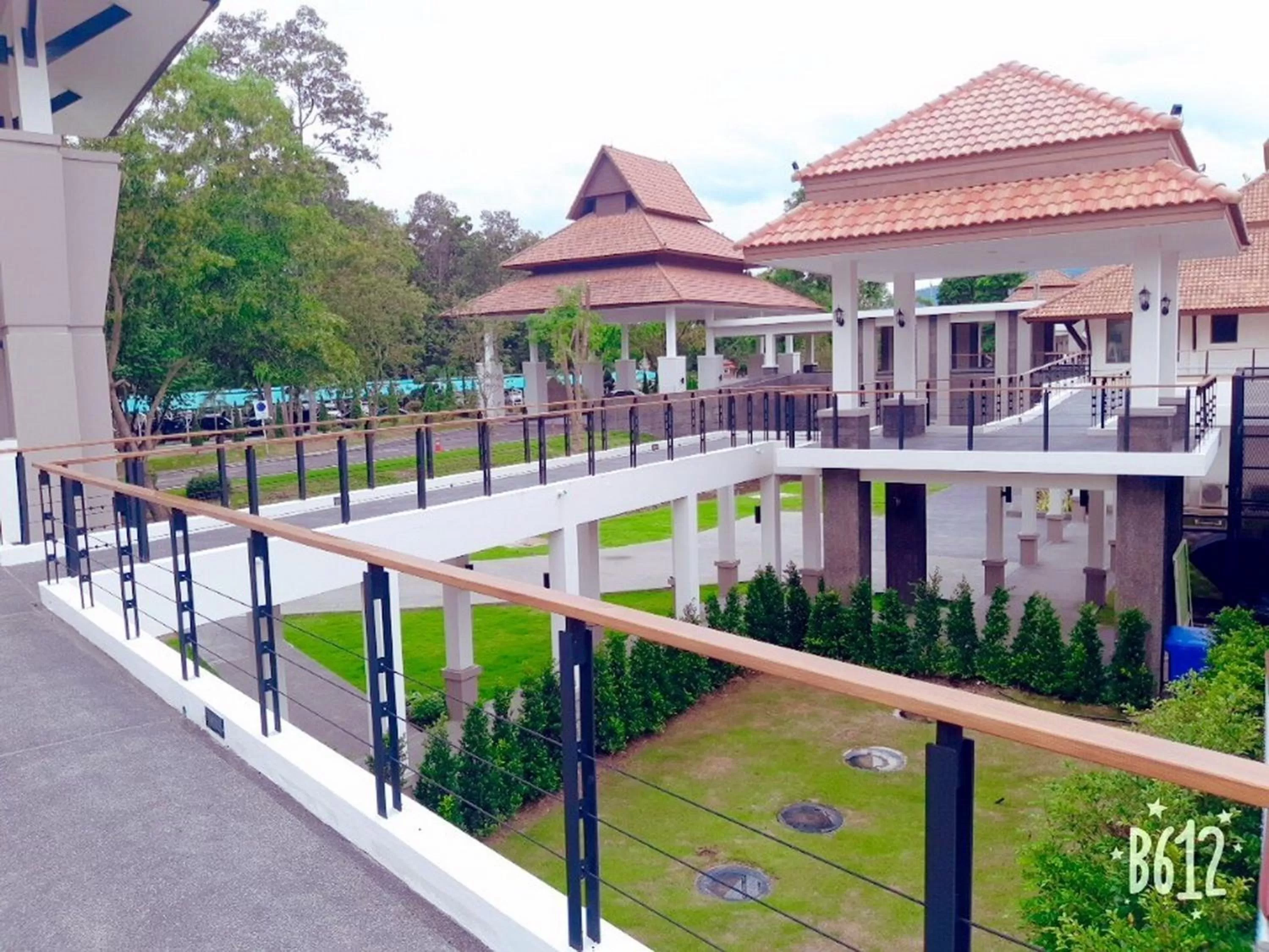 Garden view in Green Lake Resort - SHA Extra Plus Certified