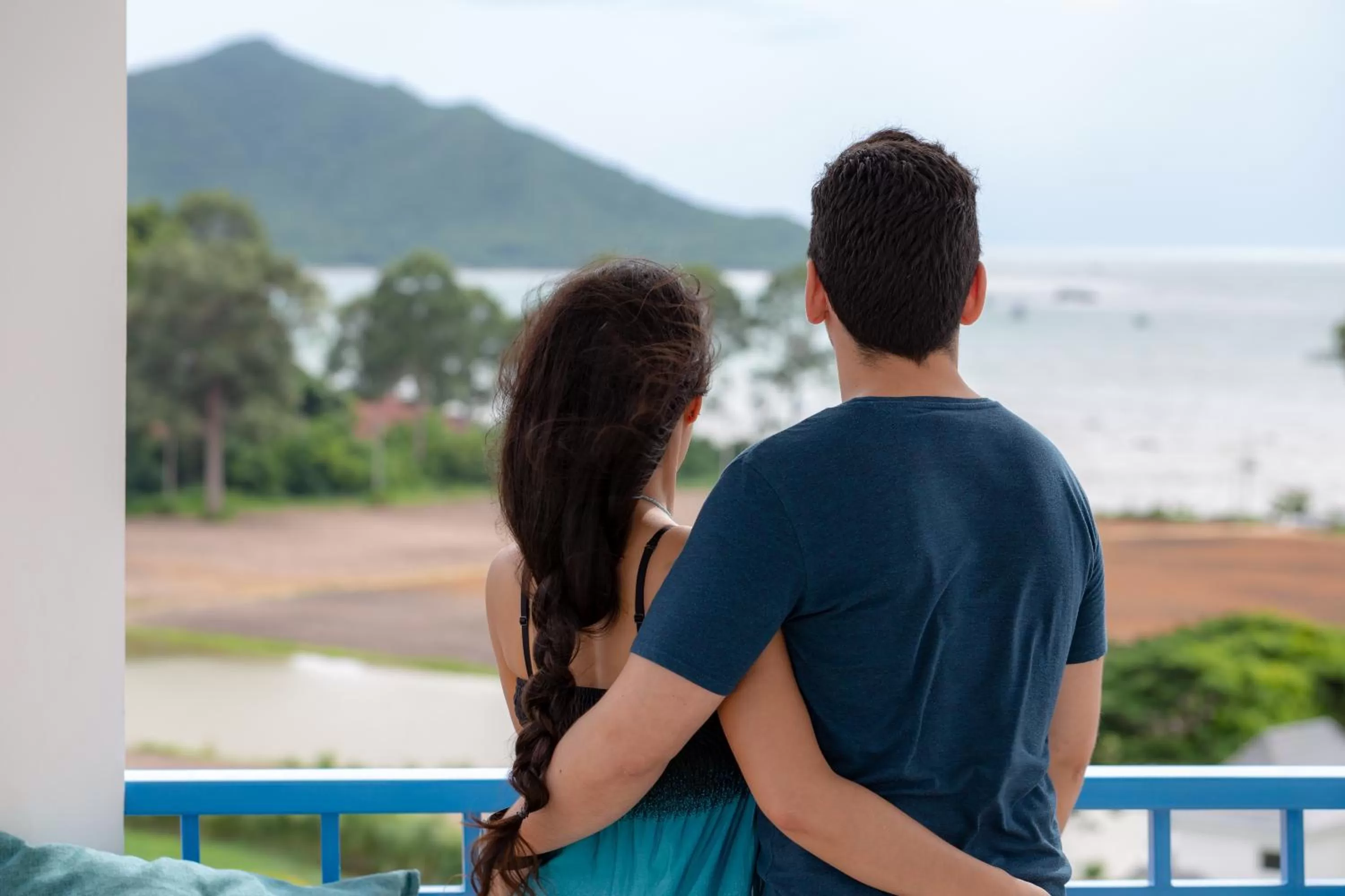 People in Costa Village Bangsaray