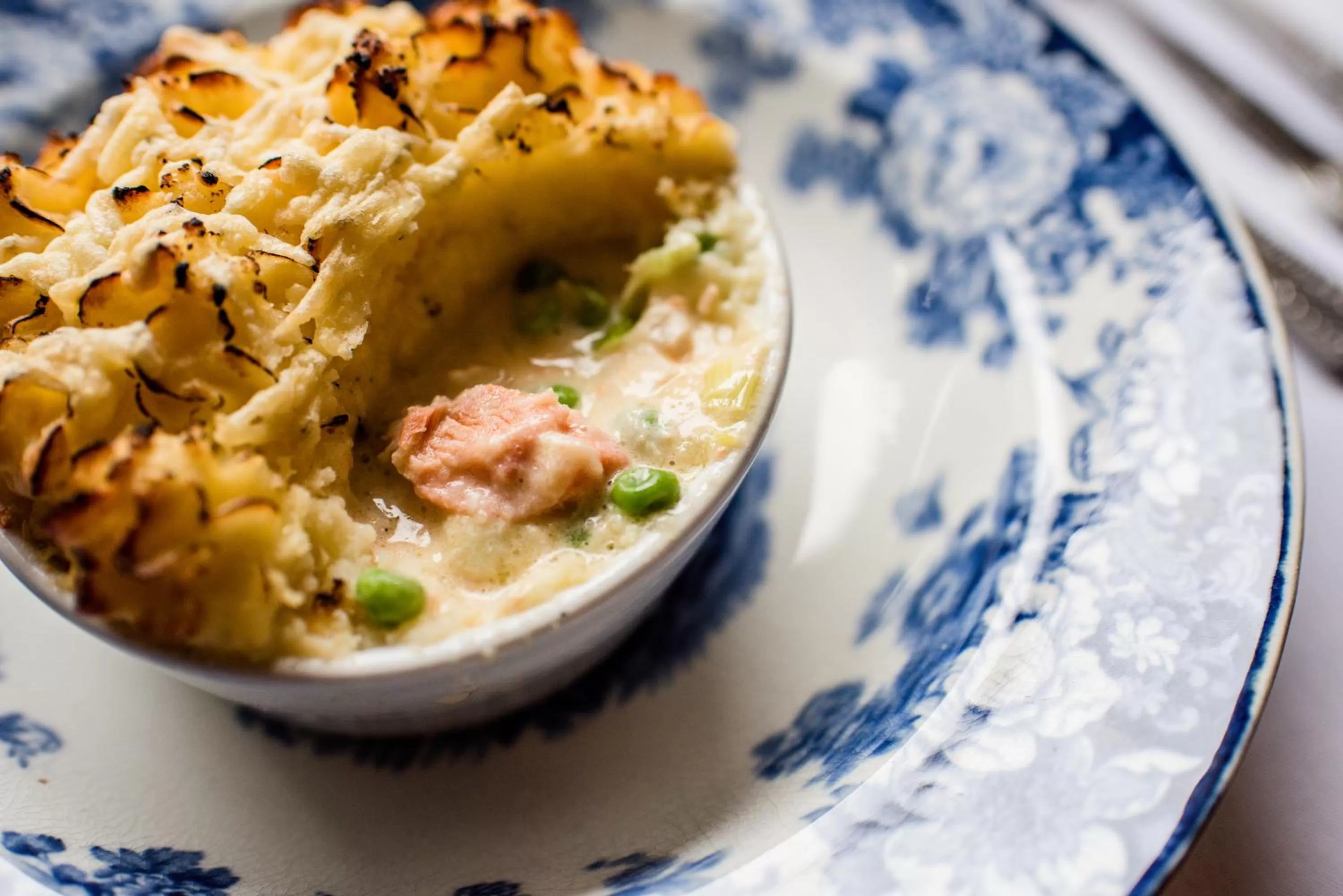 Food close-up in Holdsworth House Hotel