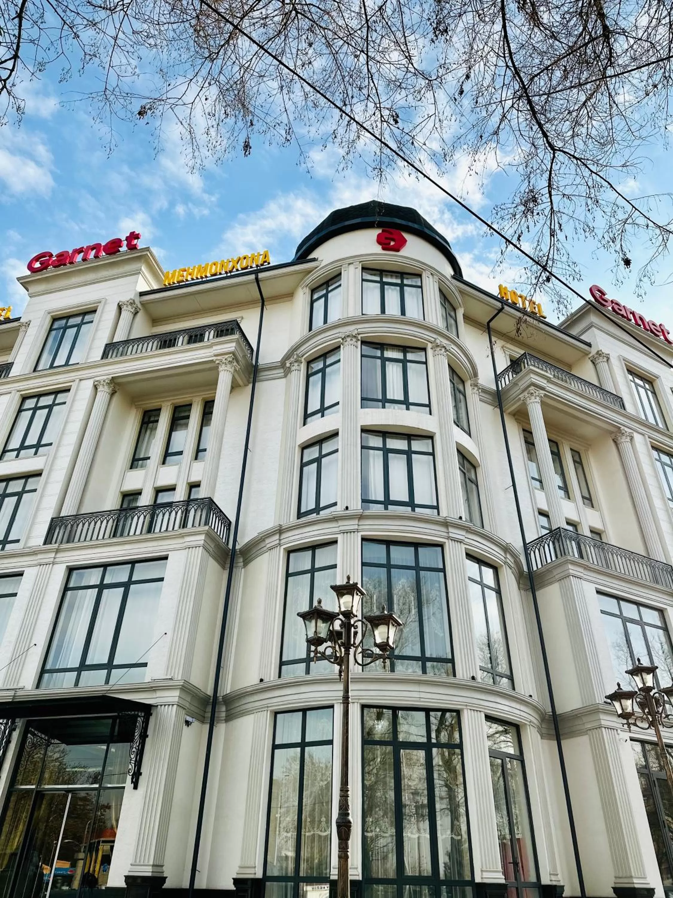 Property building in Garnet Hotel Tashkent