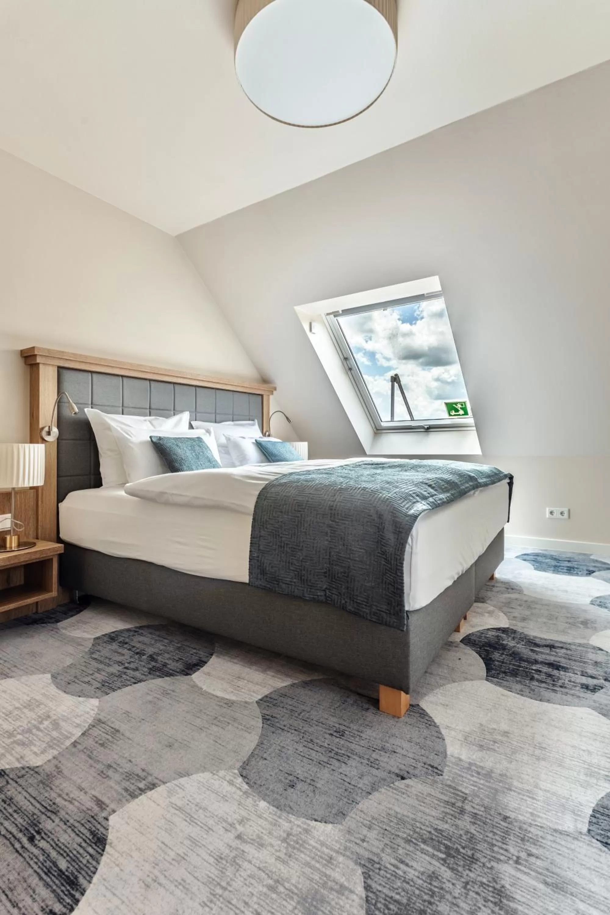 Bed in Hotel & Restaurant Rödersaal