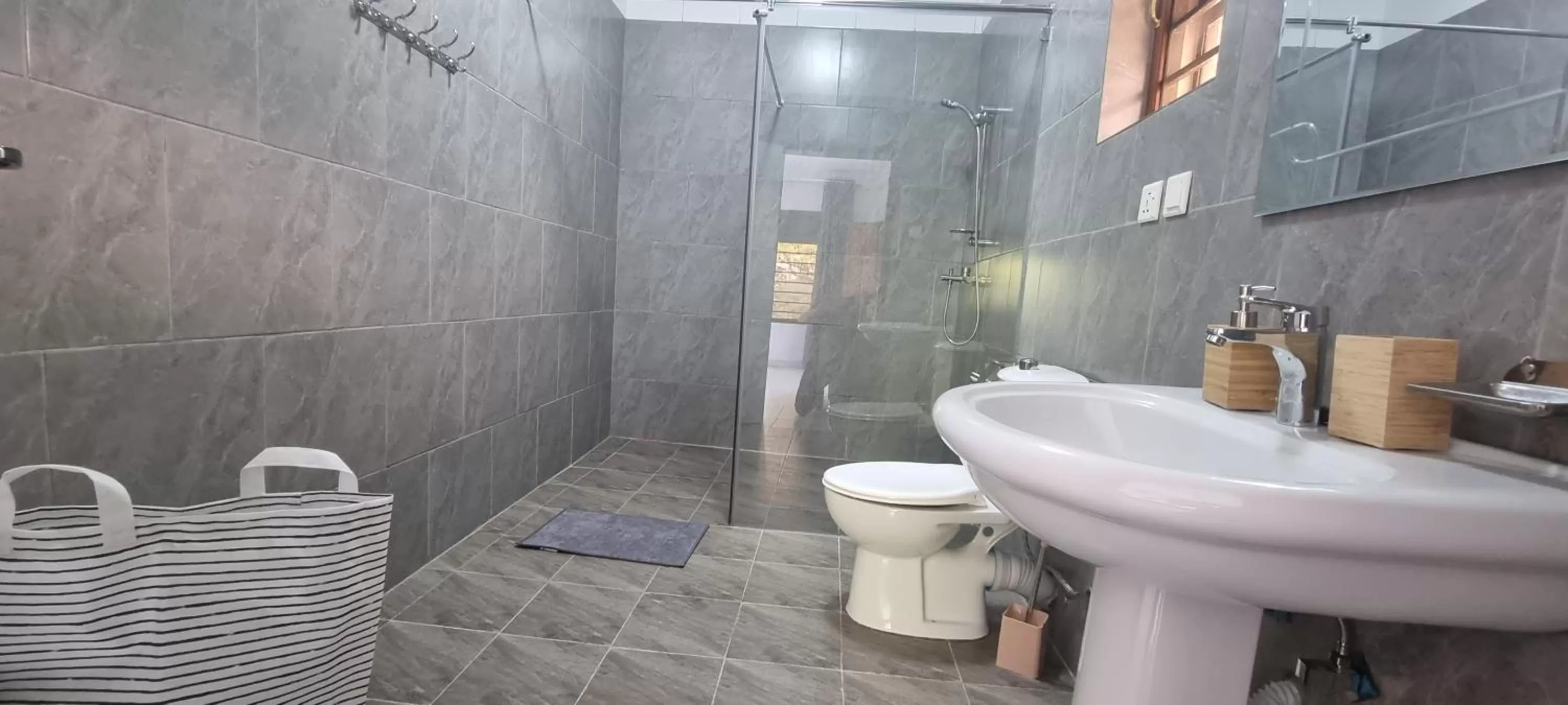 Shower in Nature Kigali