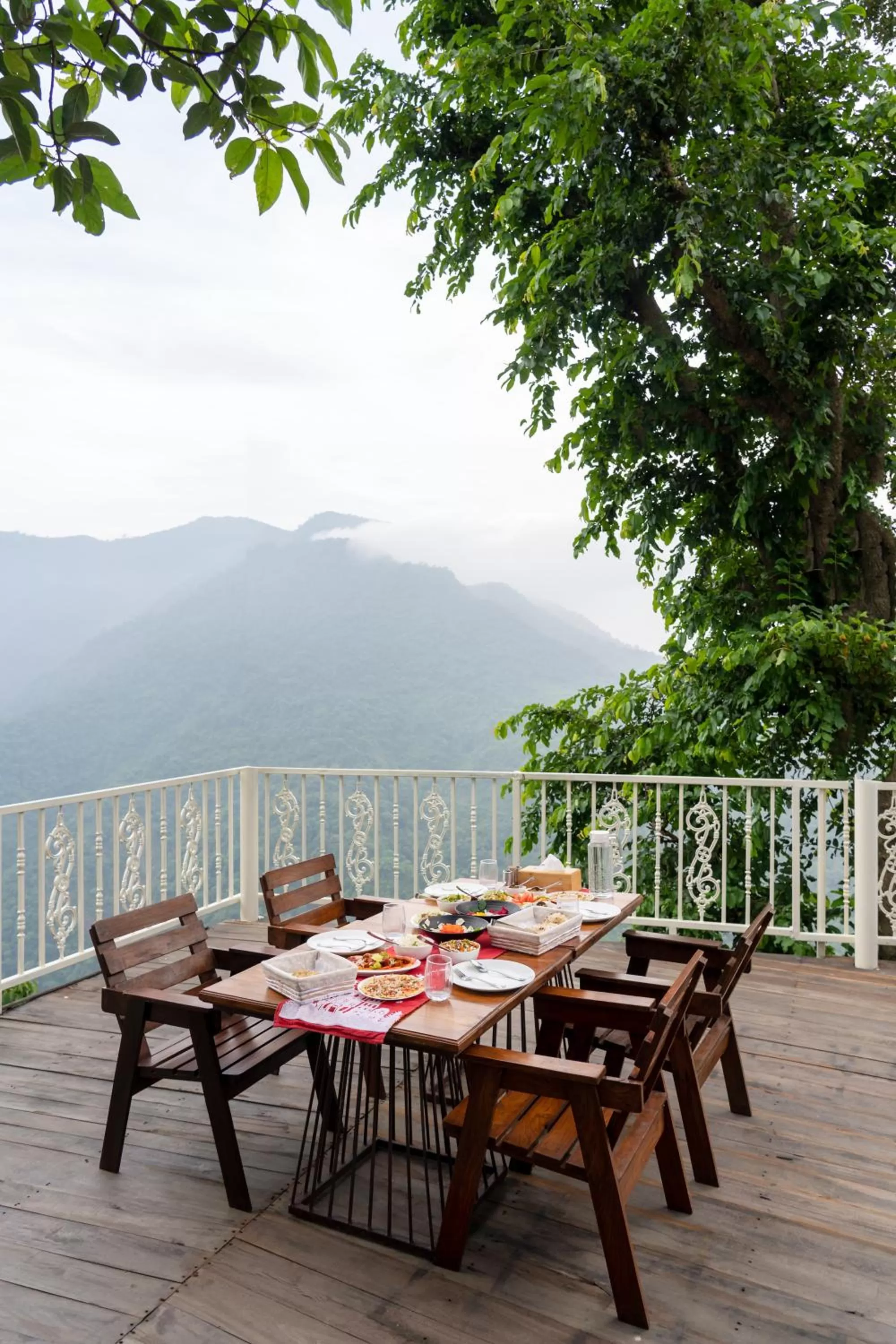 Balcony/Terrace in Neer Ganga Resorts