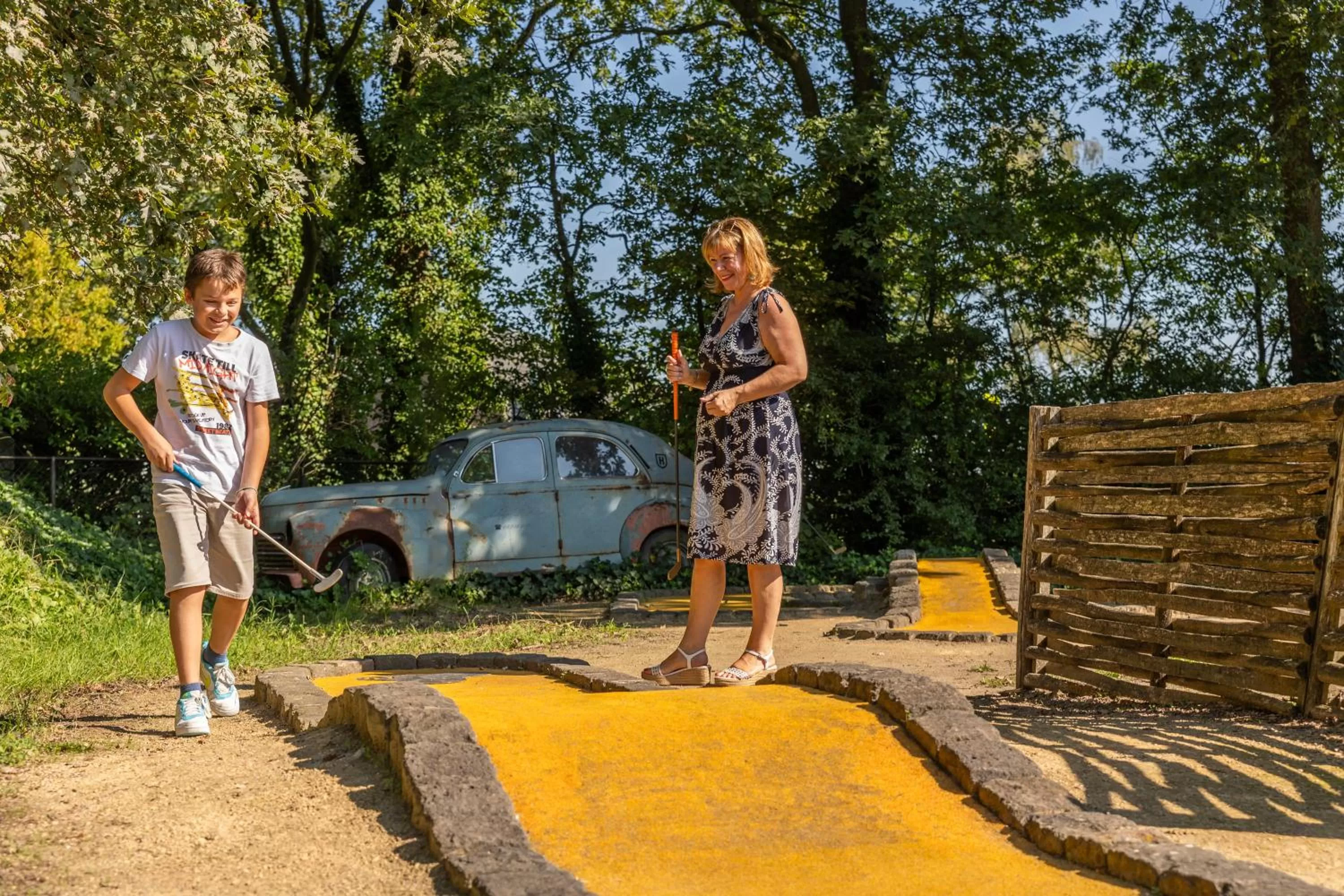 Garden view in Hotel & Restaurant - Auberge De Hilver