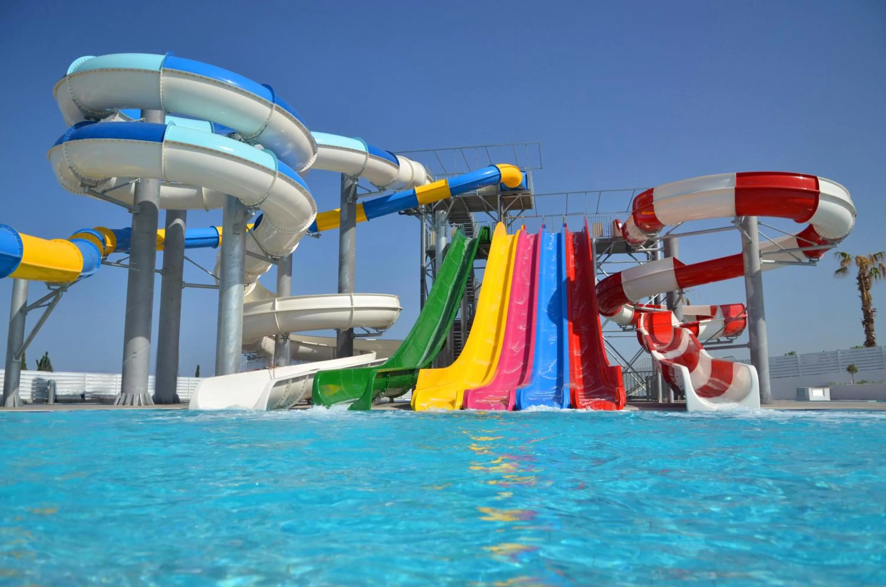 Aqua park in King Evelthon Beach Hotel & Resort