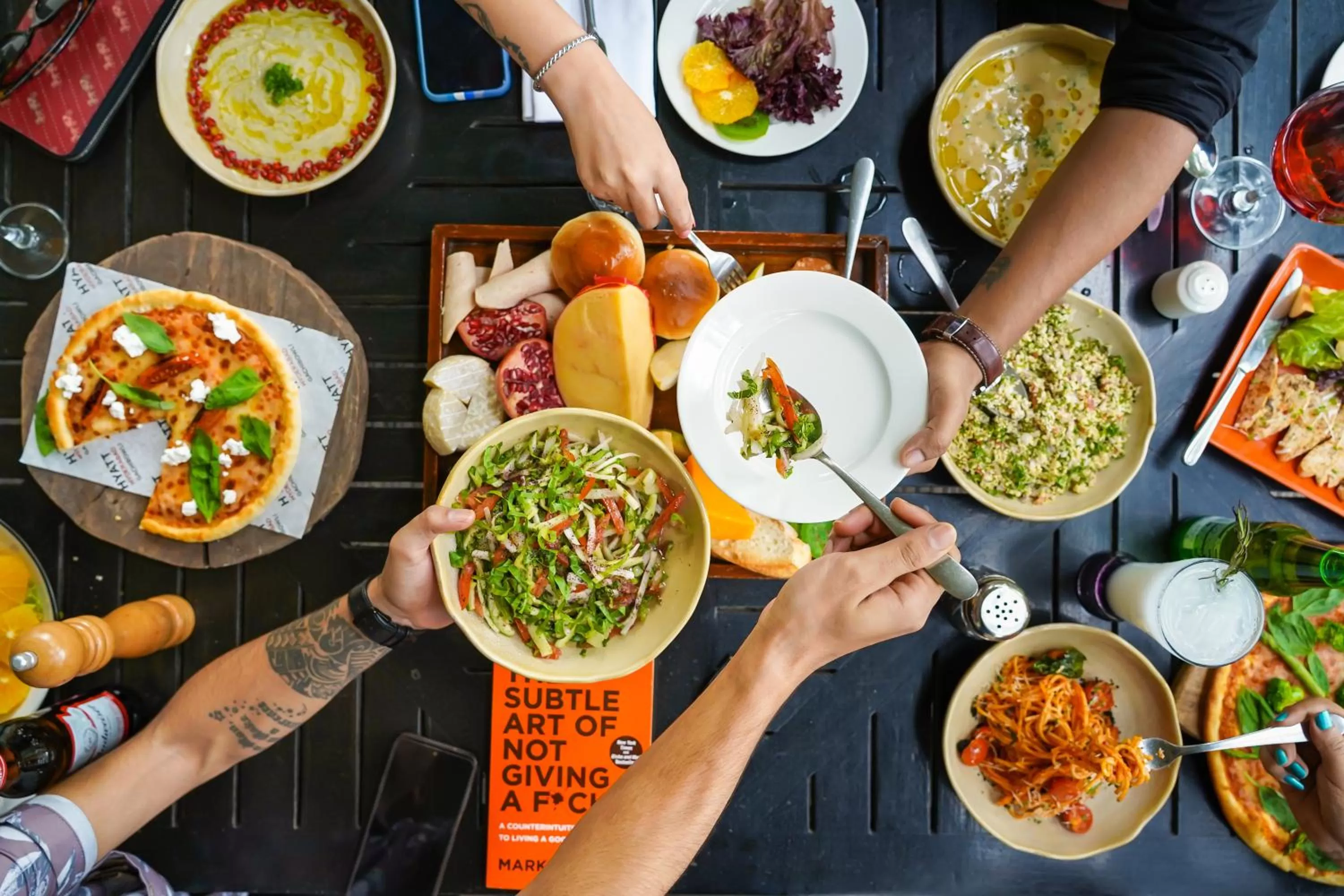 Food and drinks in Hyatt Hyderabad Gachibowli