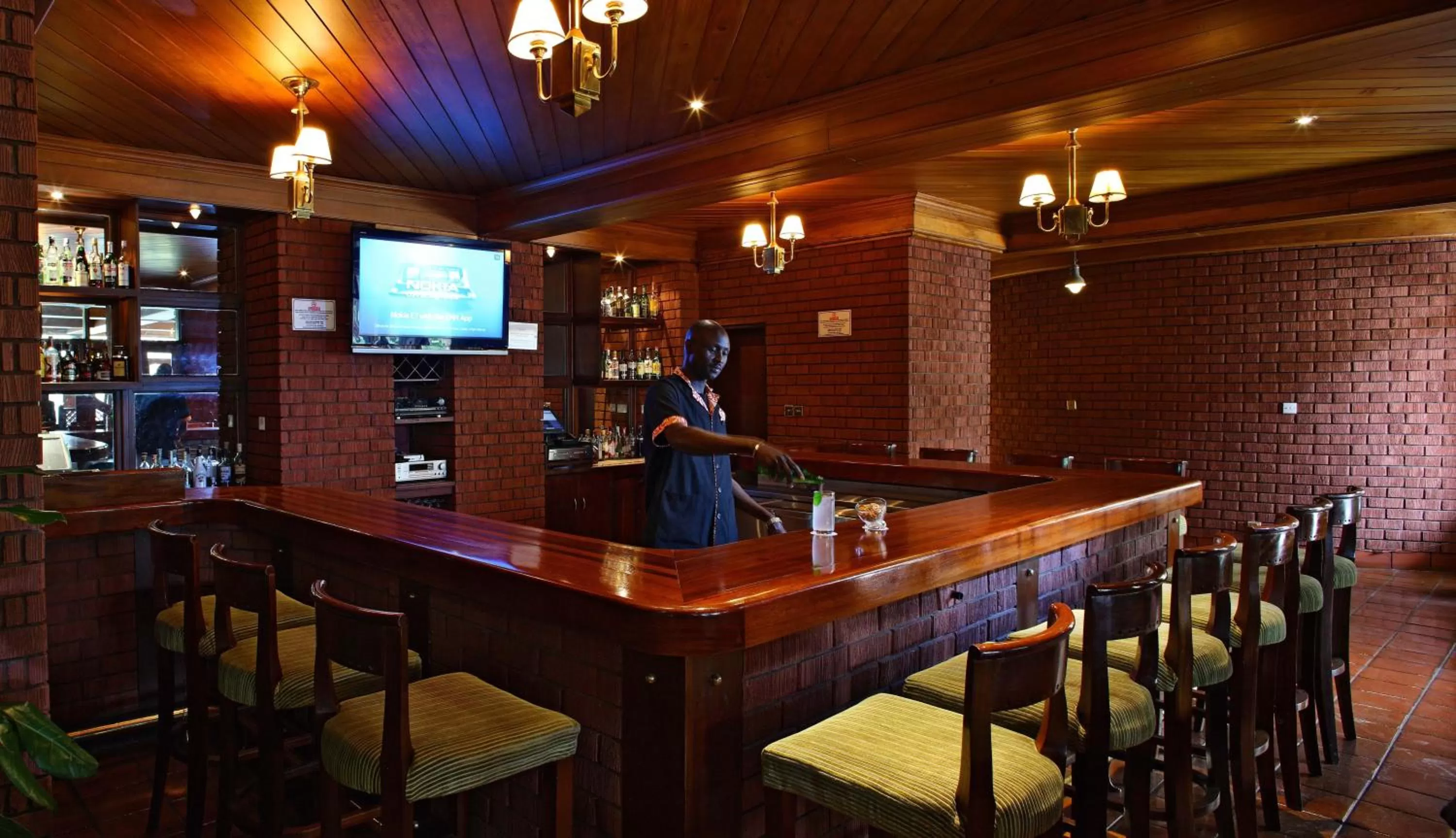 Lounge or bar in Sarova Panafric Hotel