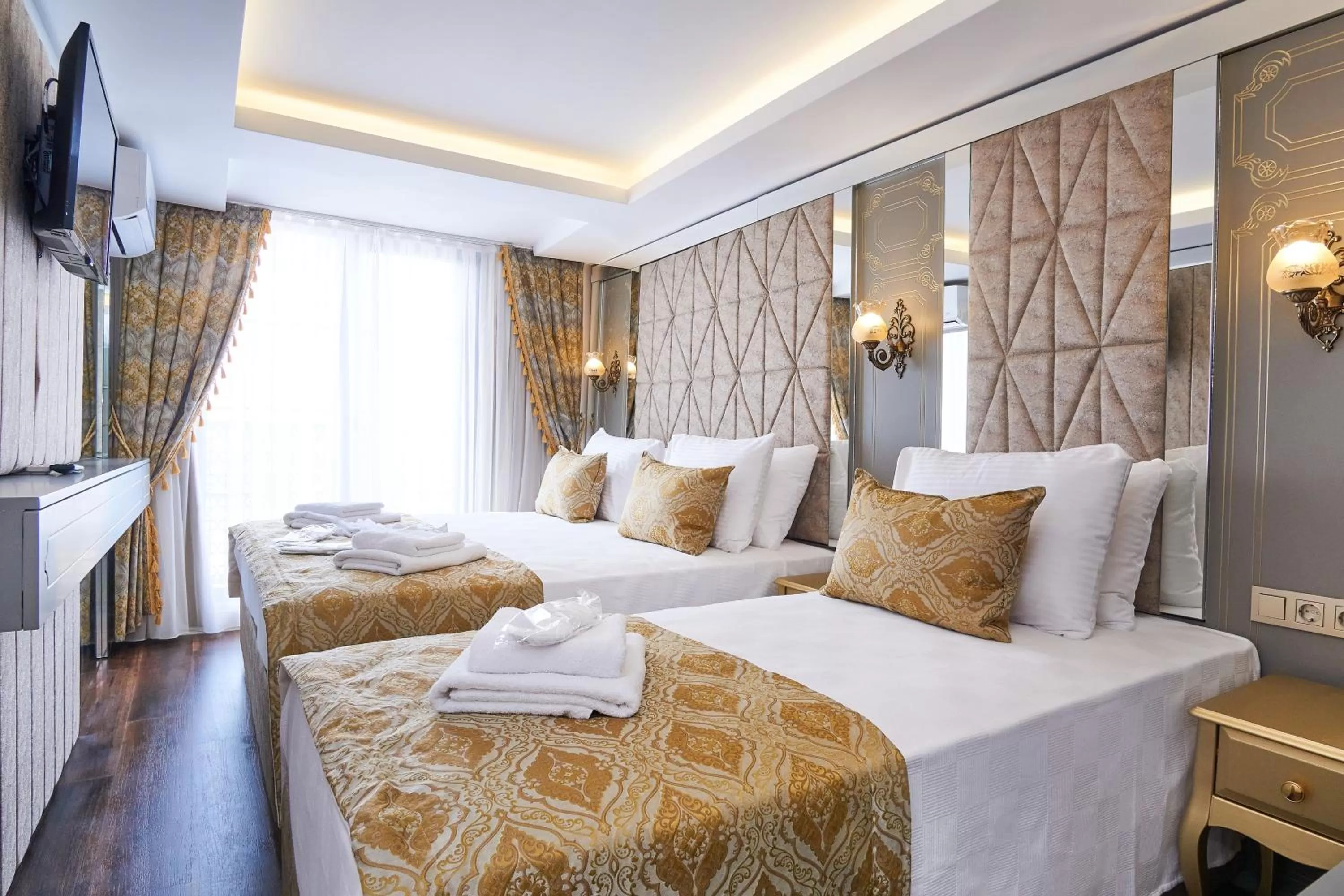 Bed in Sultan Suleyman Palace Hotel & Spa