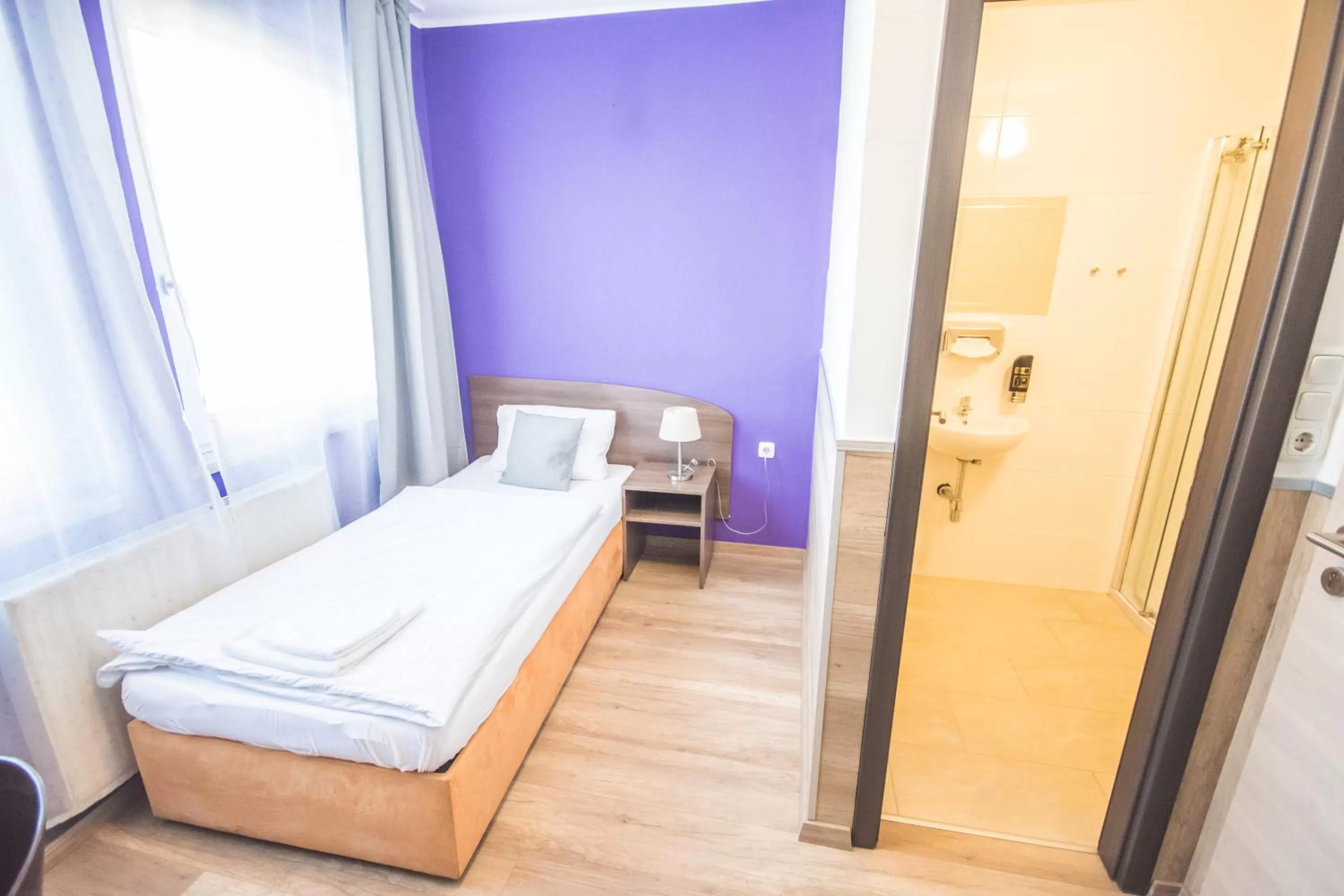 Photo of the whole room, Bed in Hotel Turmfalke