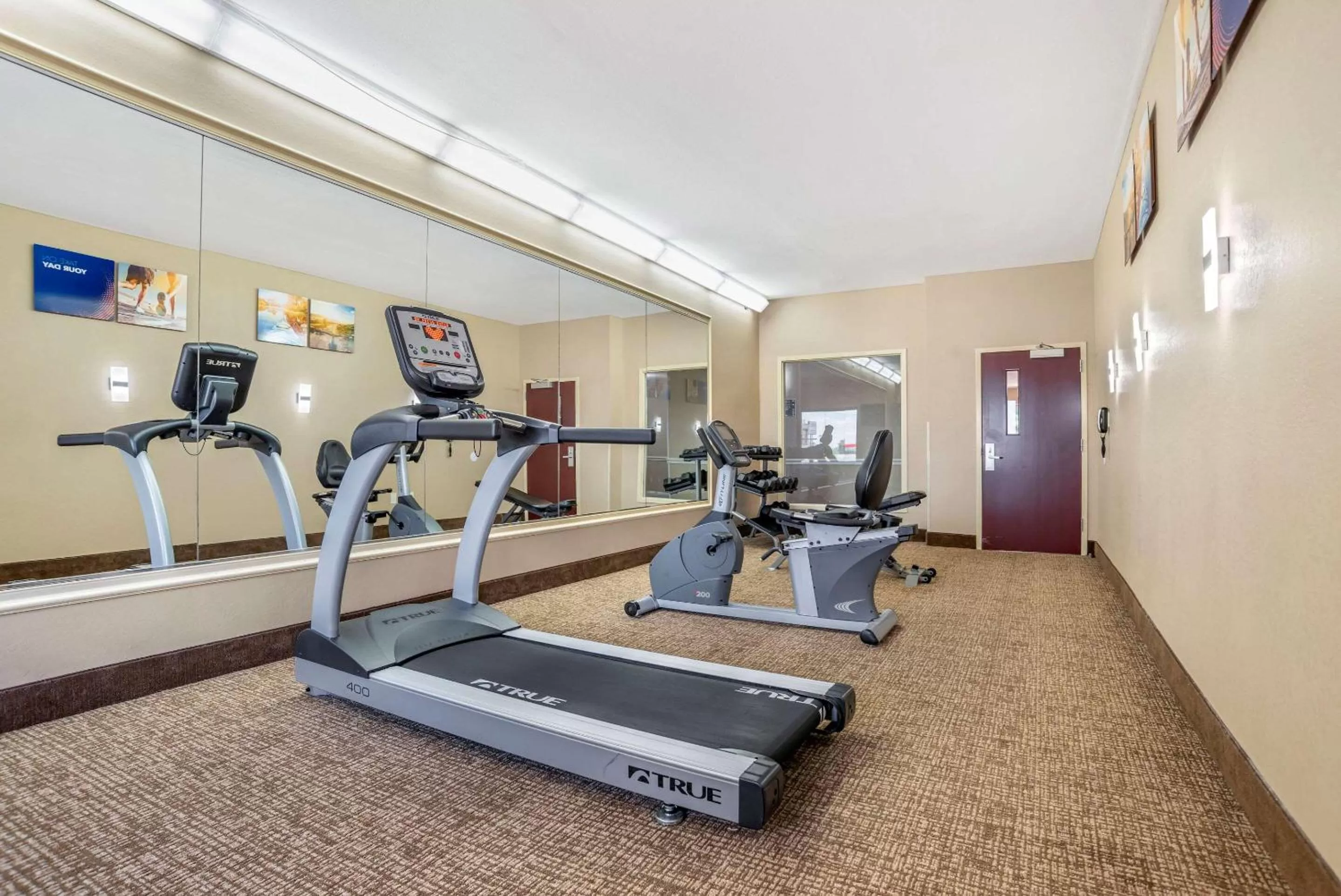 Fitness centre/facilities in Comfort Inn & Suites Marianna I-10