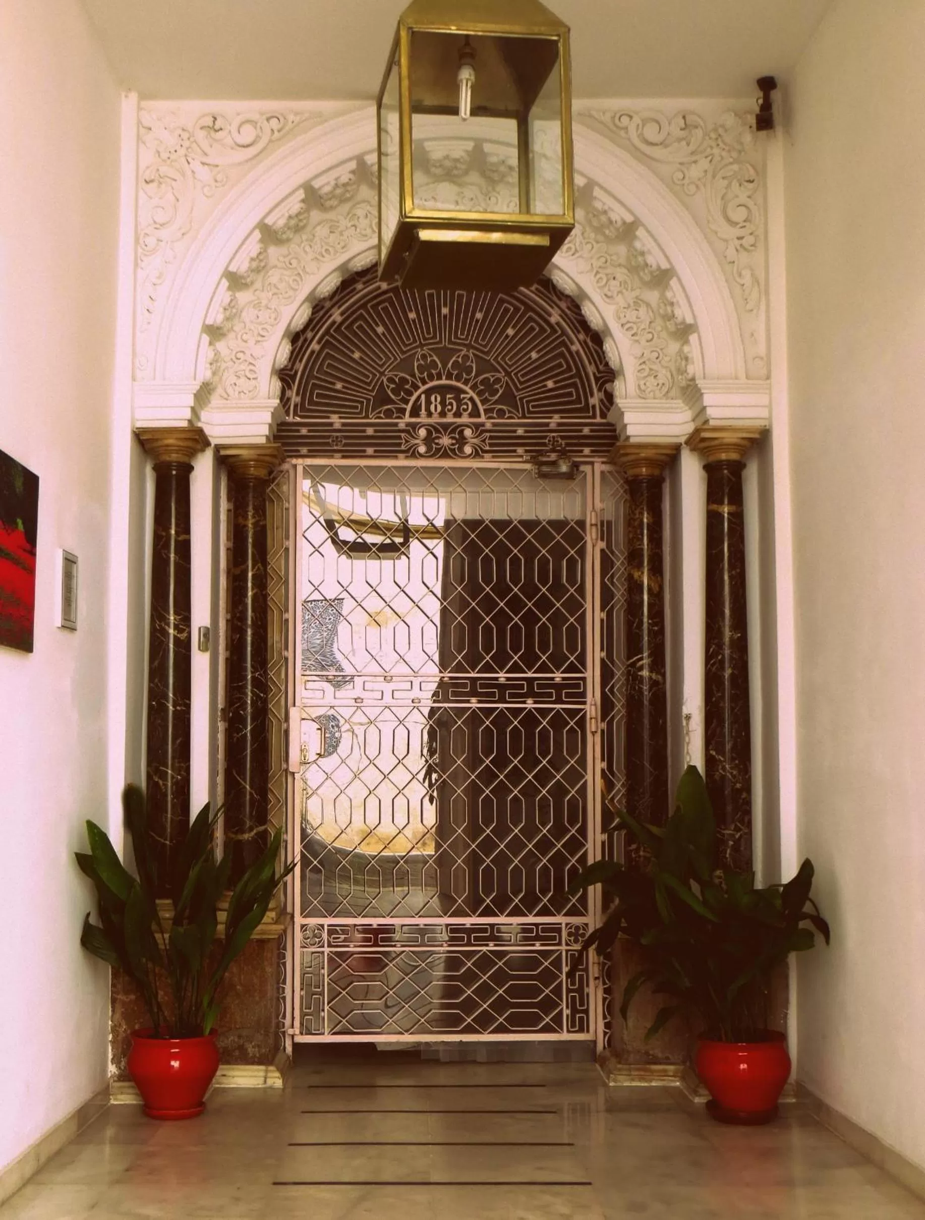 Lobby or reception in Un Patio al Sur