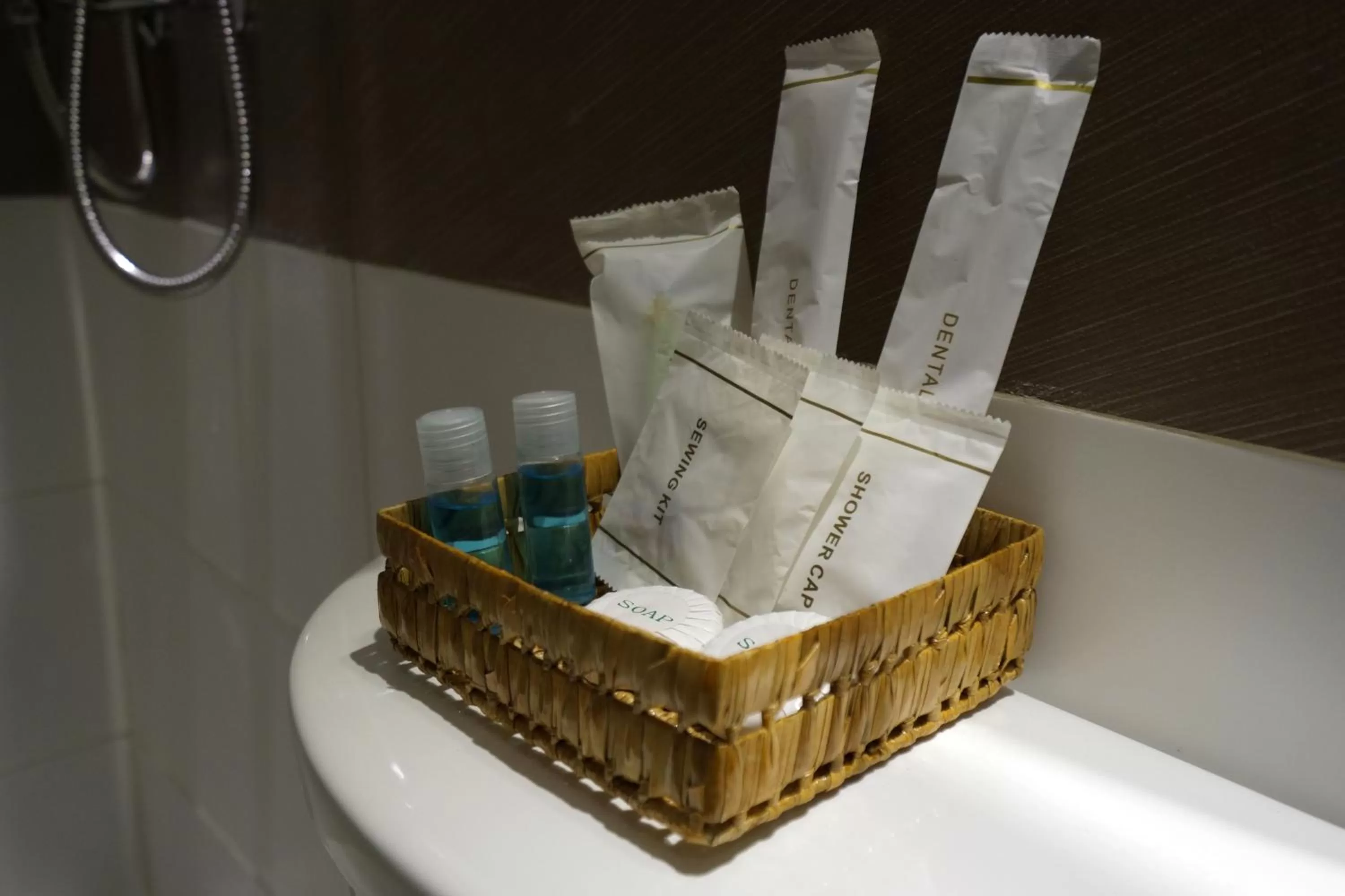 Toilet in Southpole Central Hotel