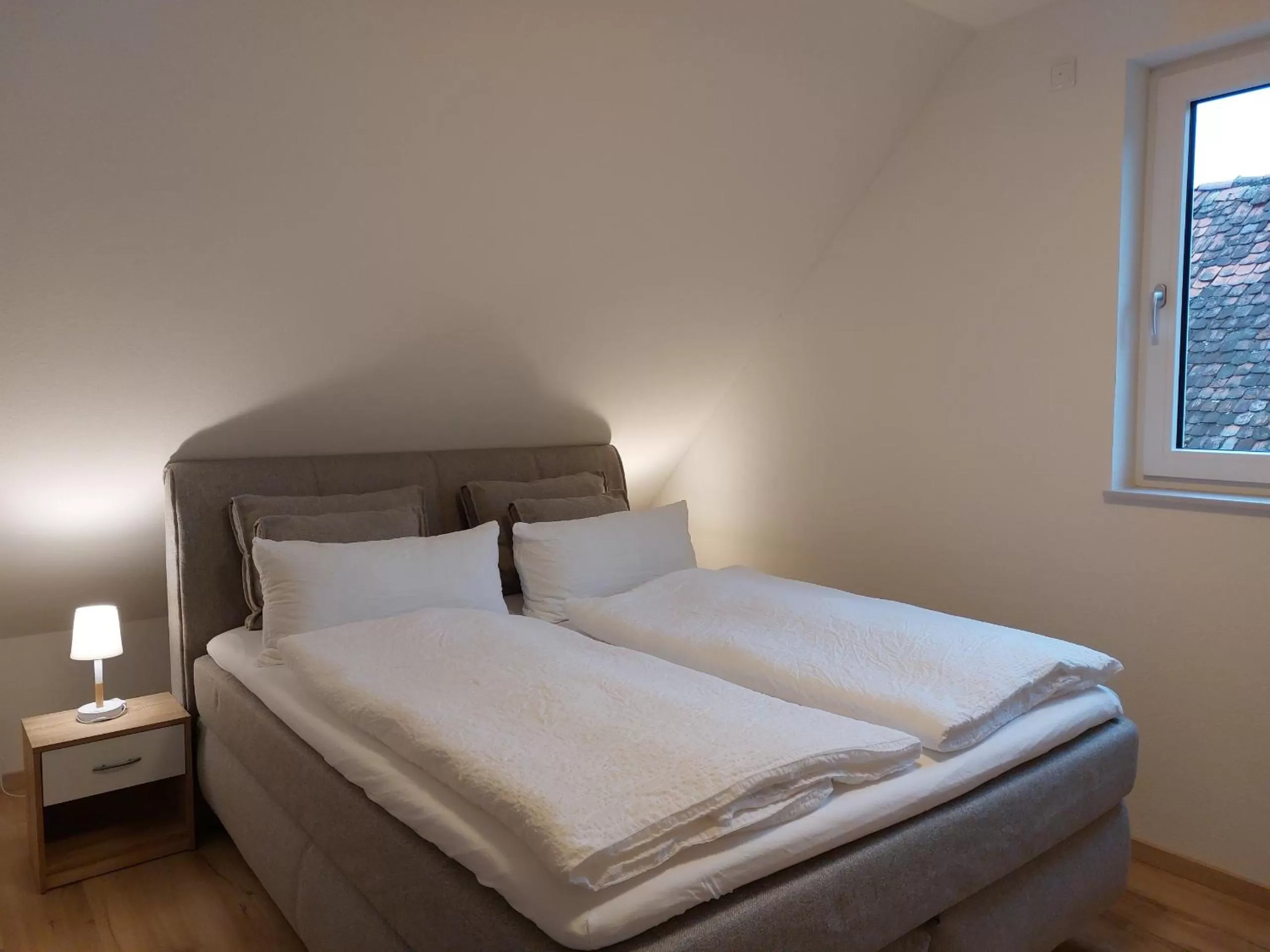 Bedroom, Bed in Gasthaus Goldener Stern