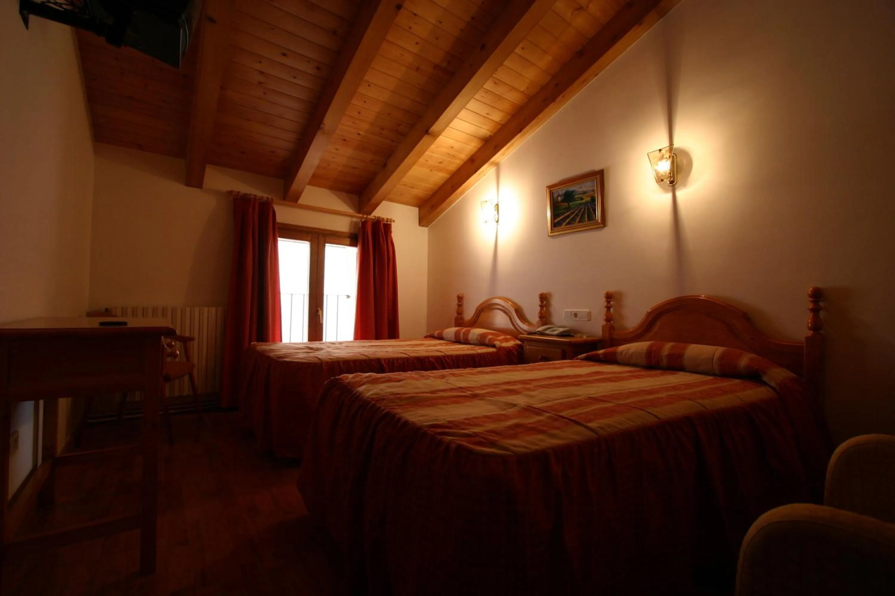 Bed in Hotel Can Mestre