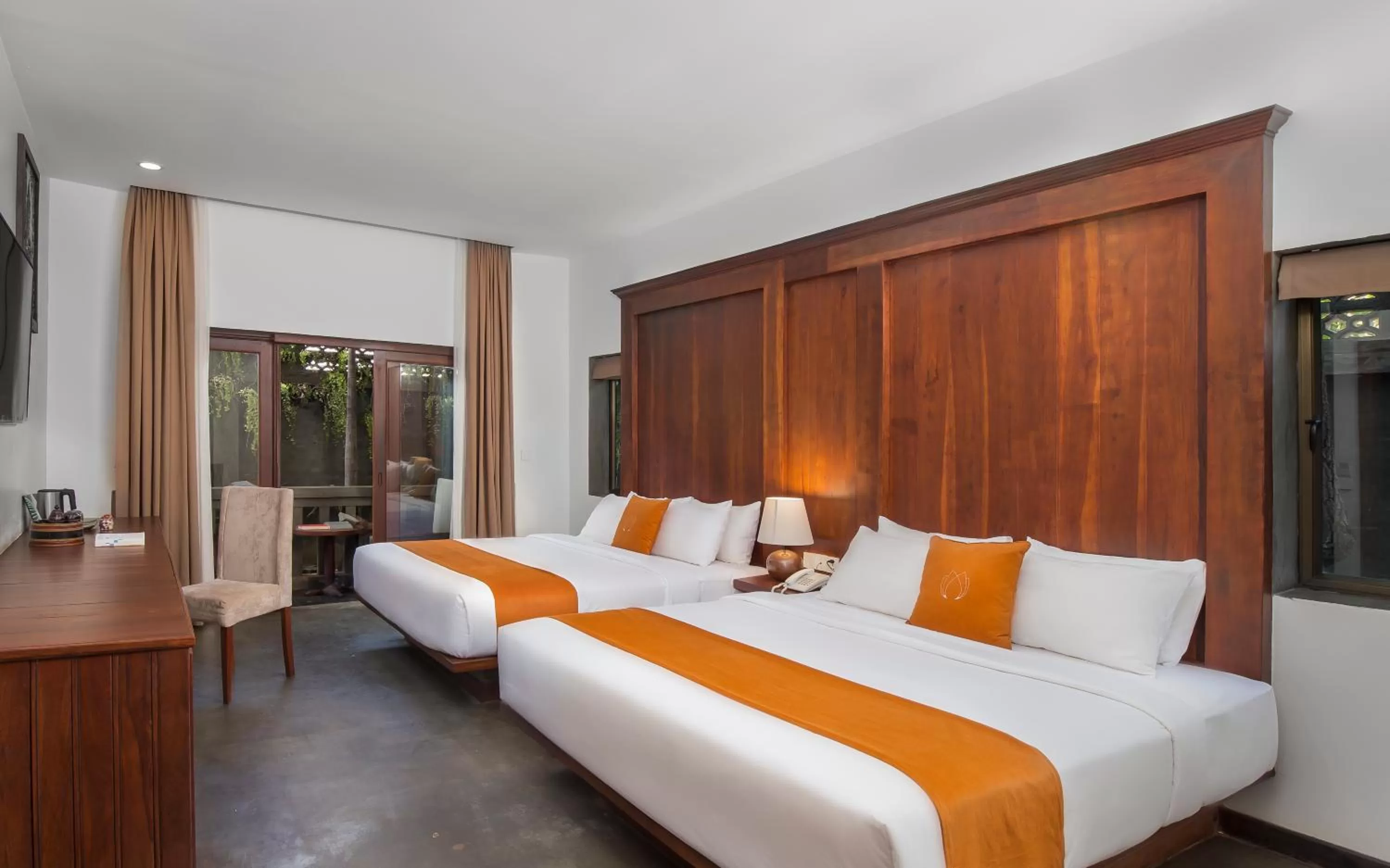 Bed in Won Residence & Spa