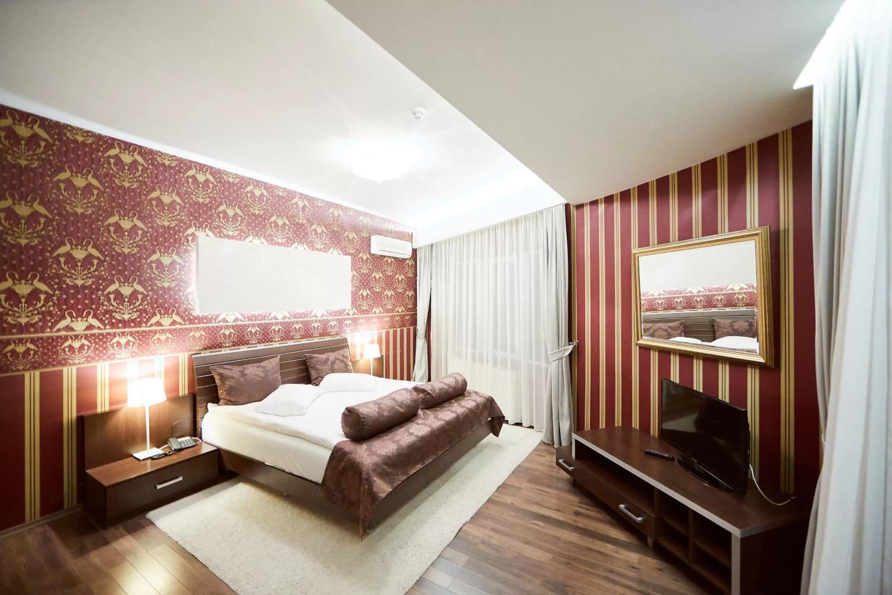 Bed in Hotel Belvedere