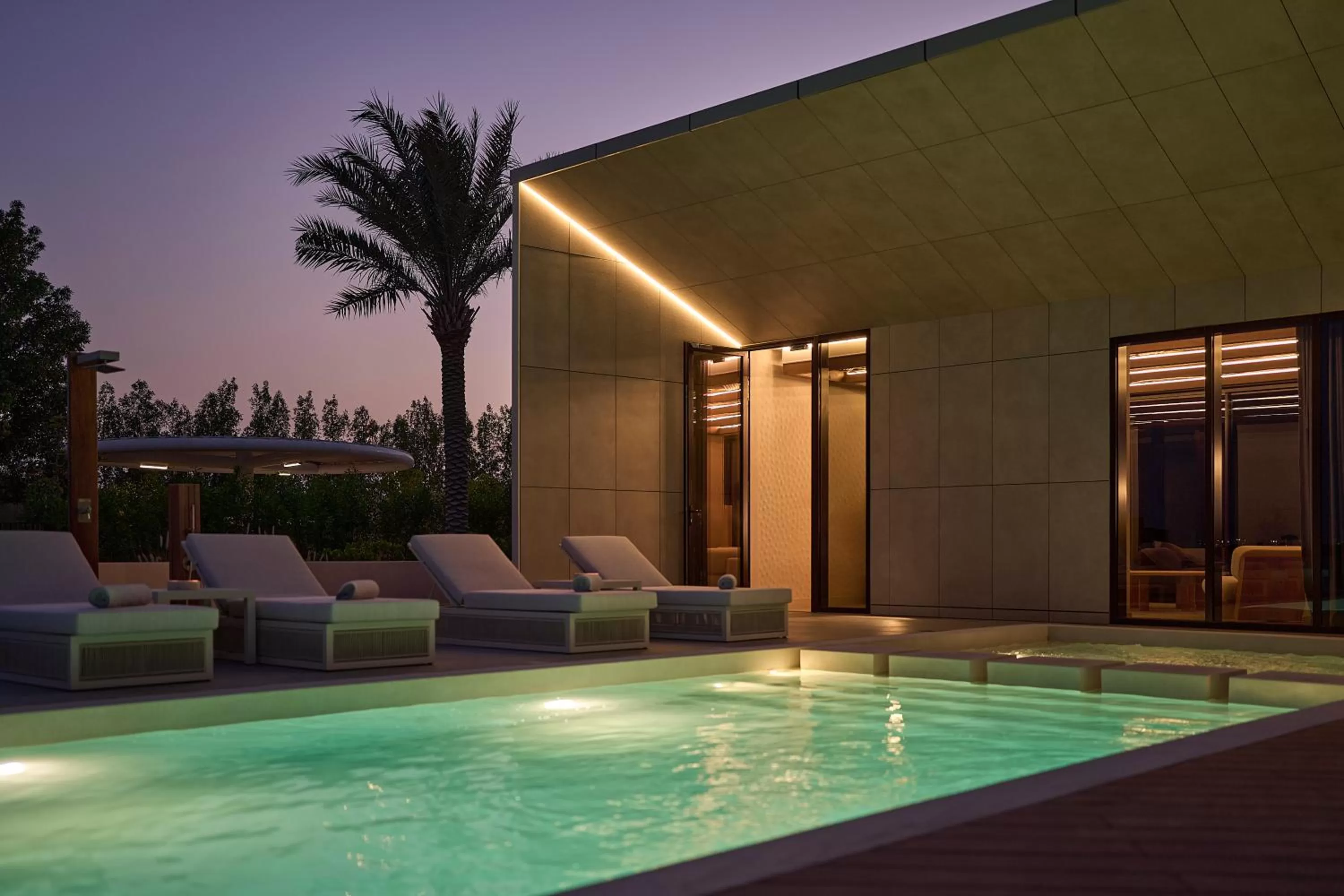 Swimming pool in ERTH Abu Dhabi Hotel