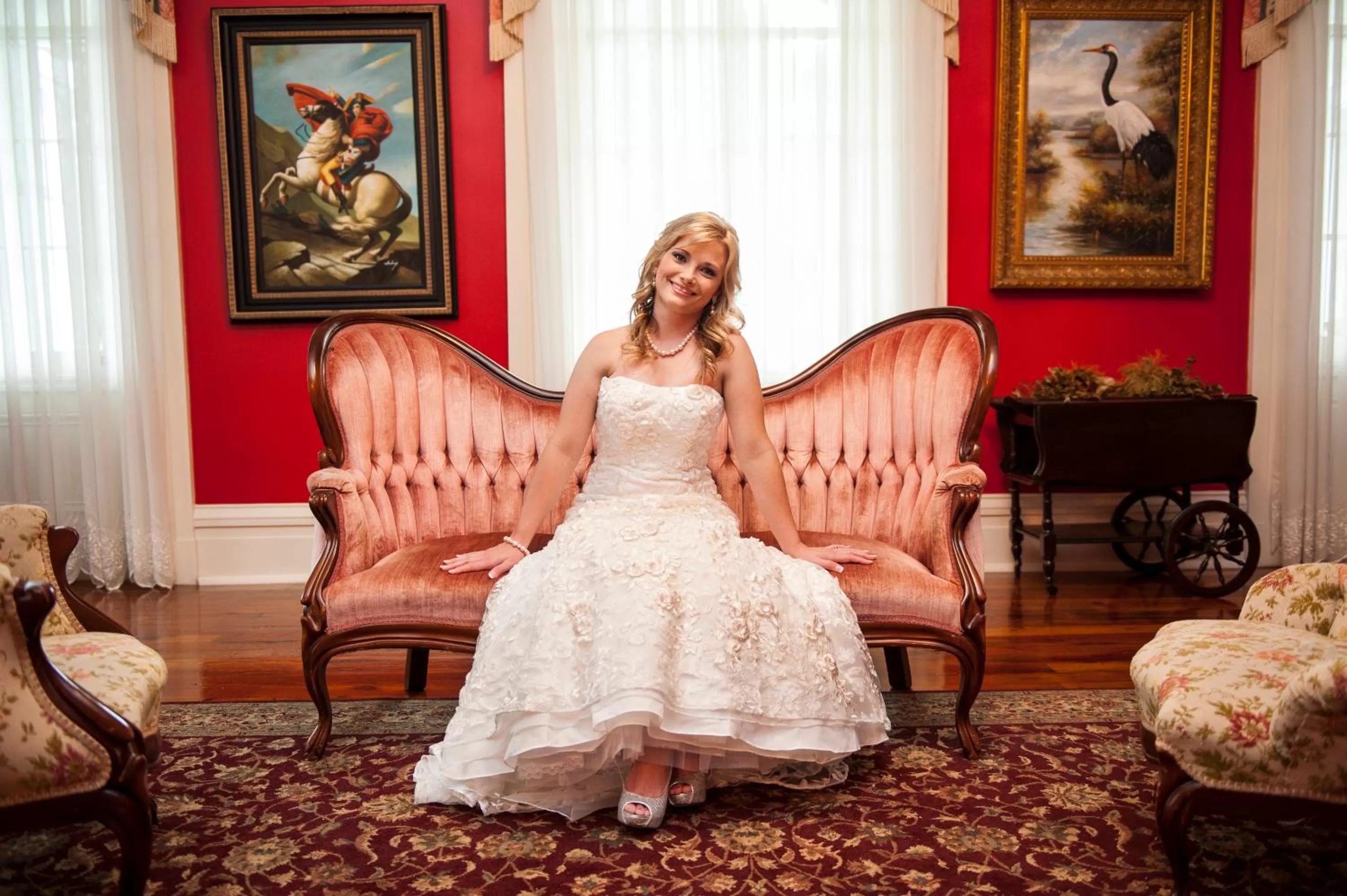 Seating Area in Dansereau House