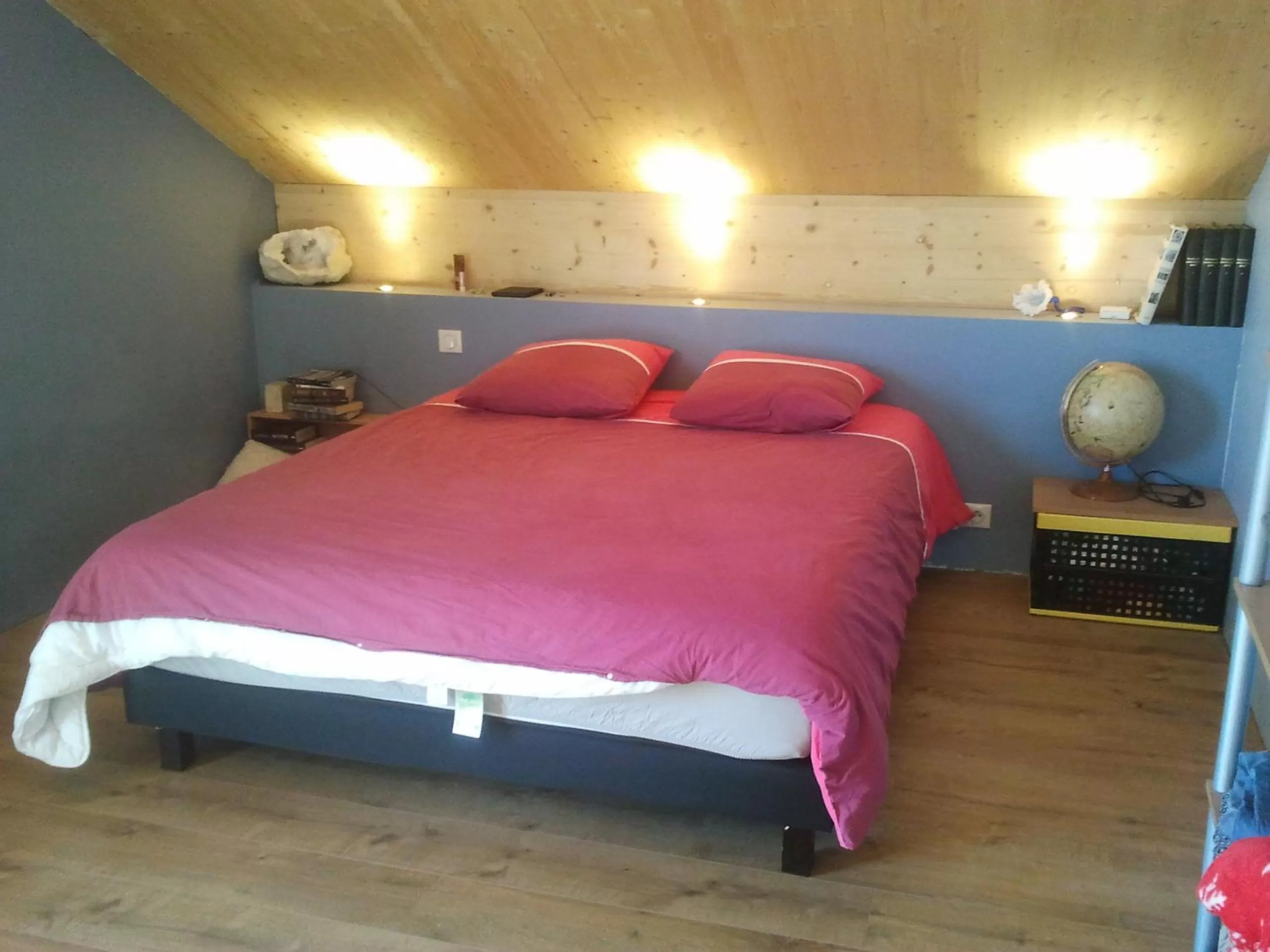 Bed in Chambre Chaleureuse chez l'habitant