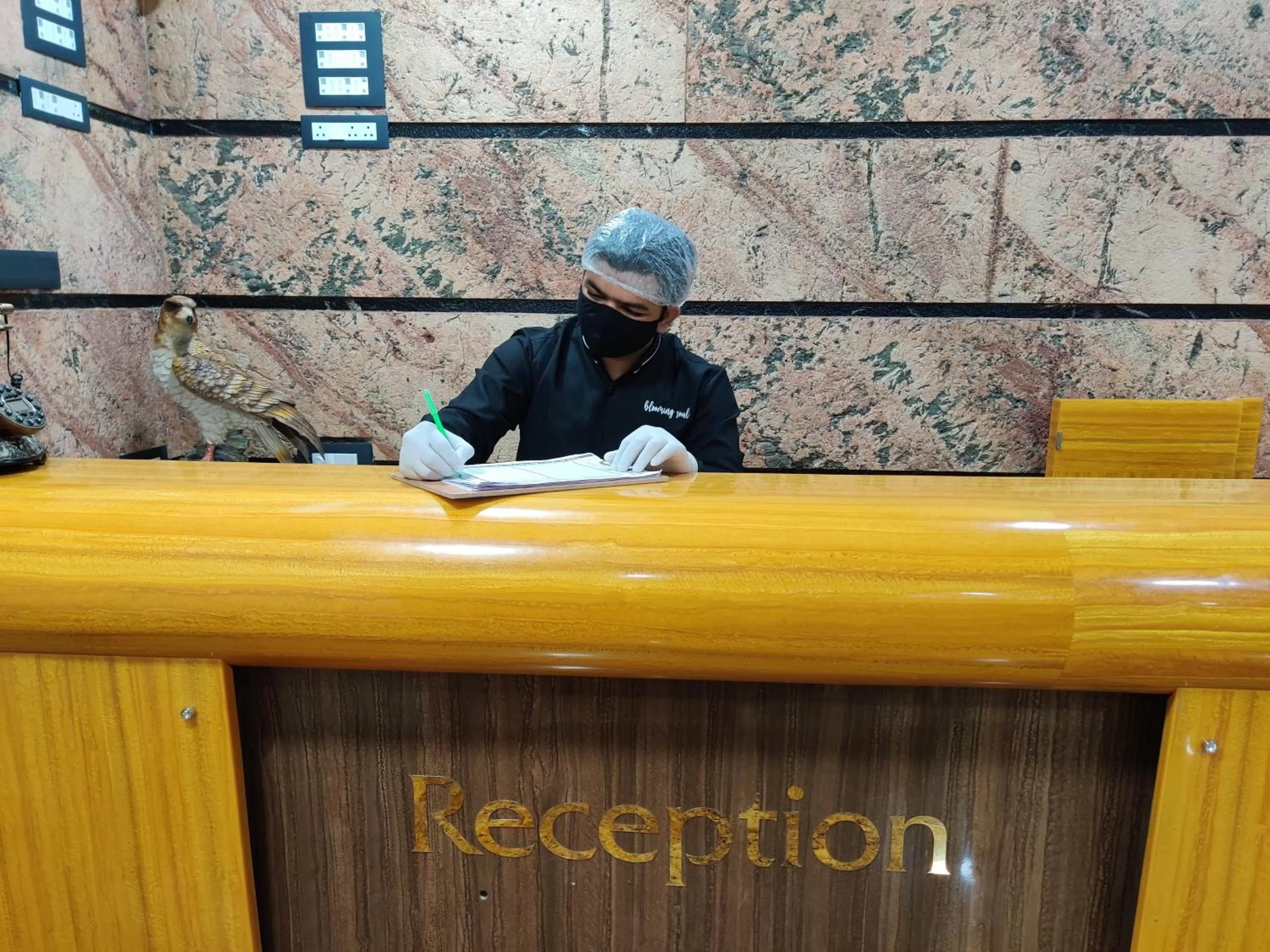 Staff in Hotel Blooming Soul