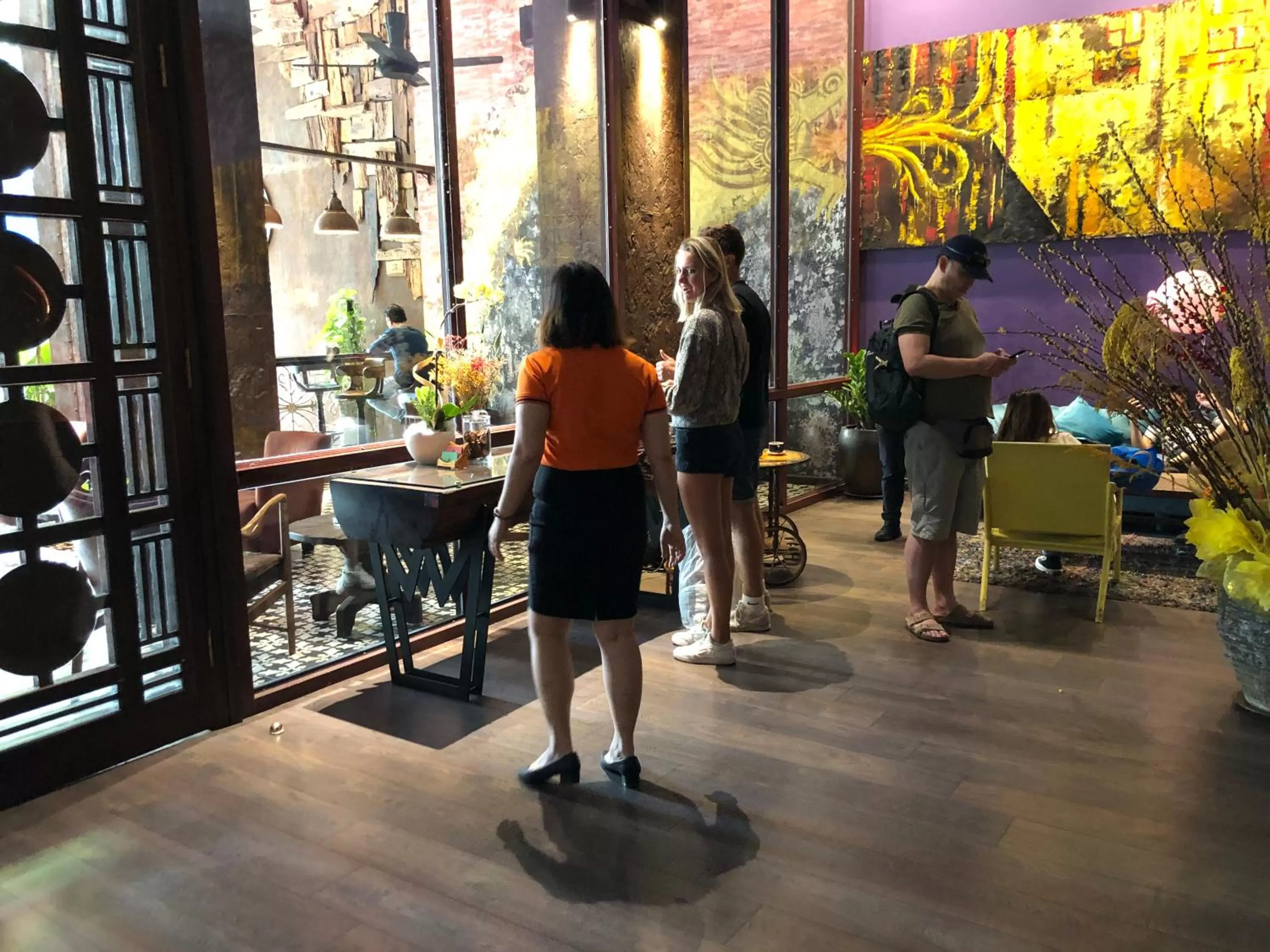 Lobby or reception in Prostyle Hotel Ho Chi Minh プロスタイルホテルホーチミン