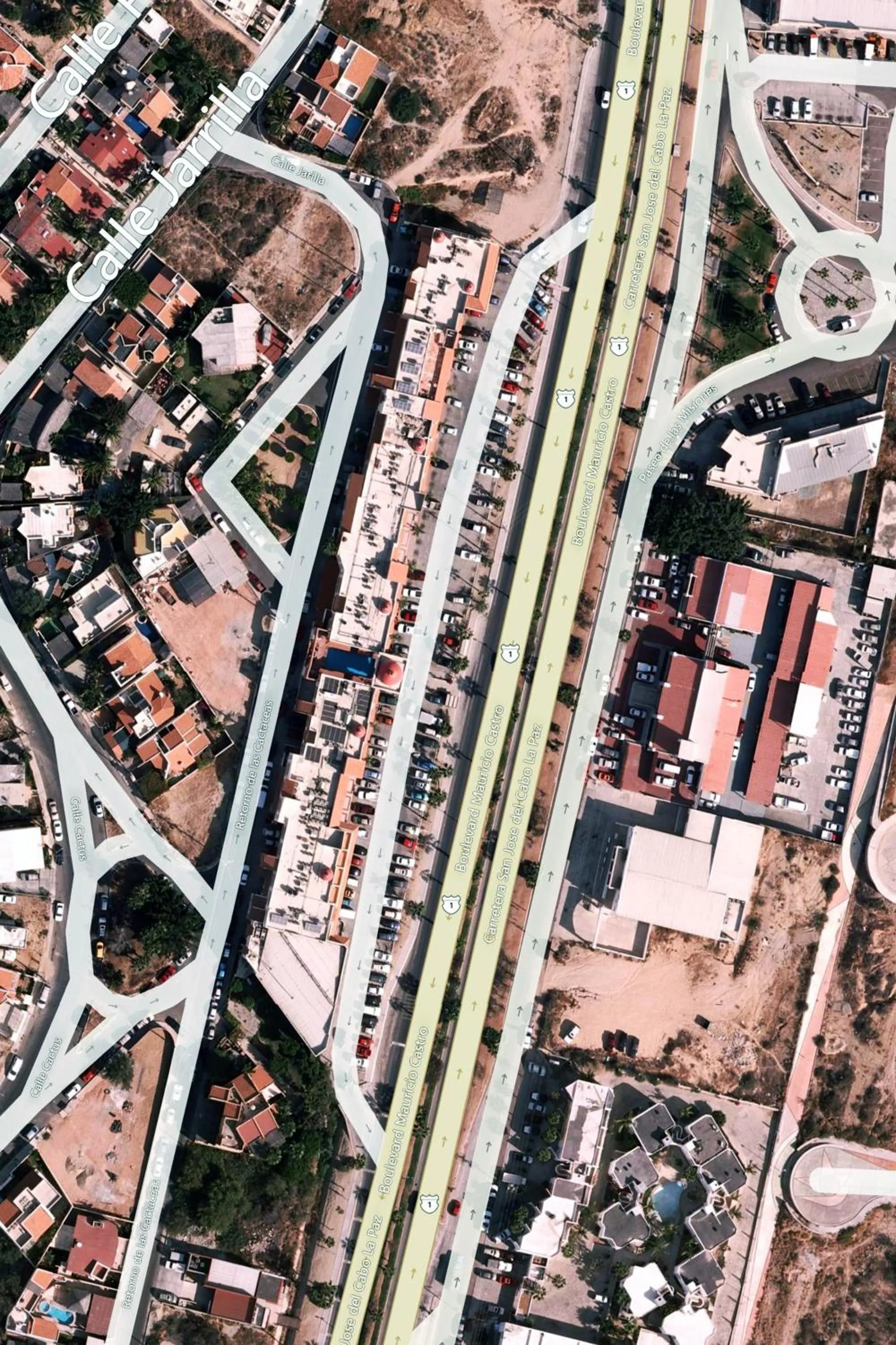 Bird's eye view in Suites Las Palmas