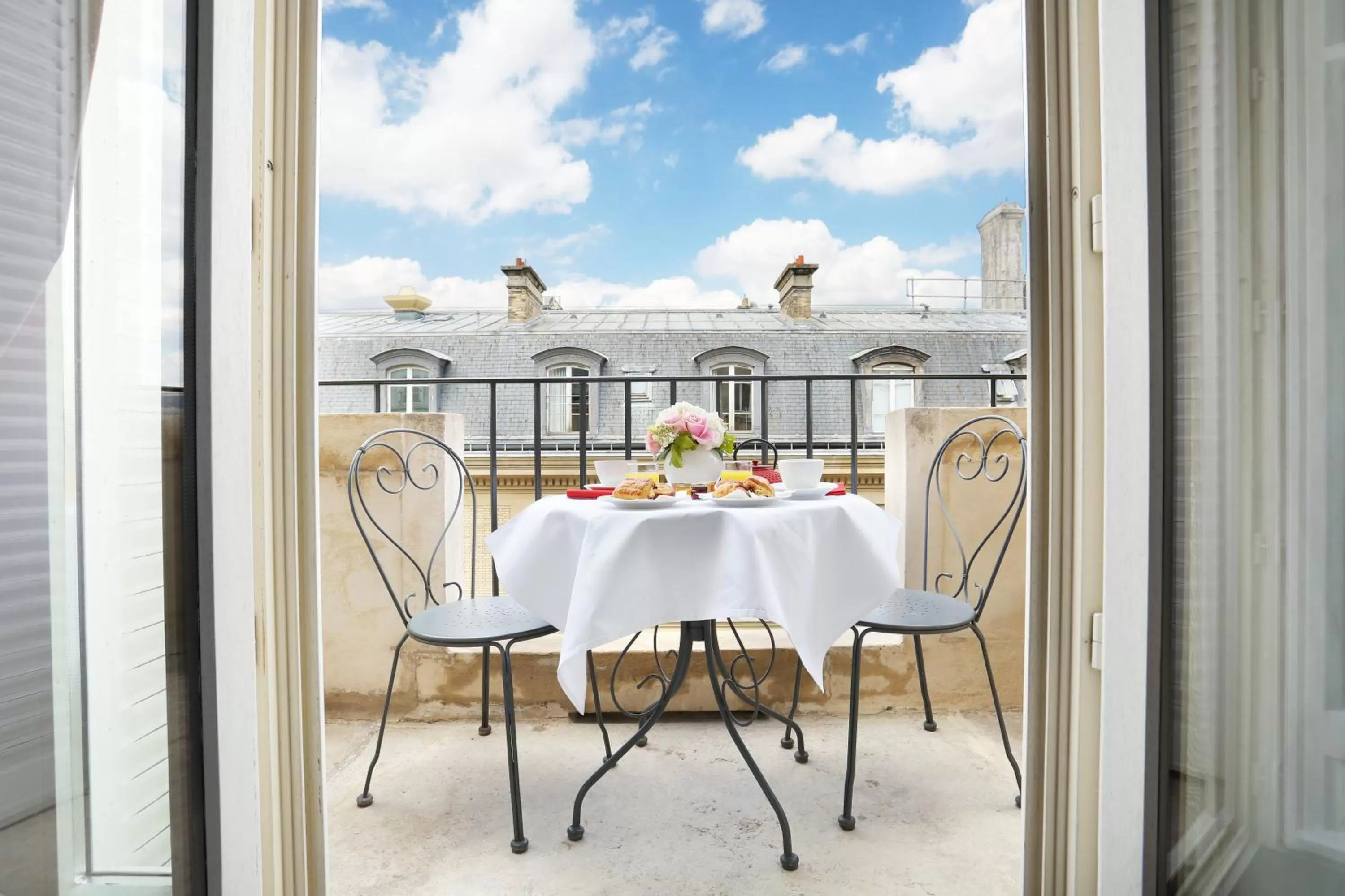 Balcony/Terrace in Hotel Trianon Rive Gauche