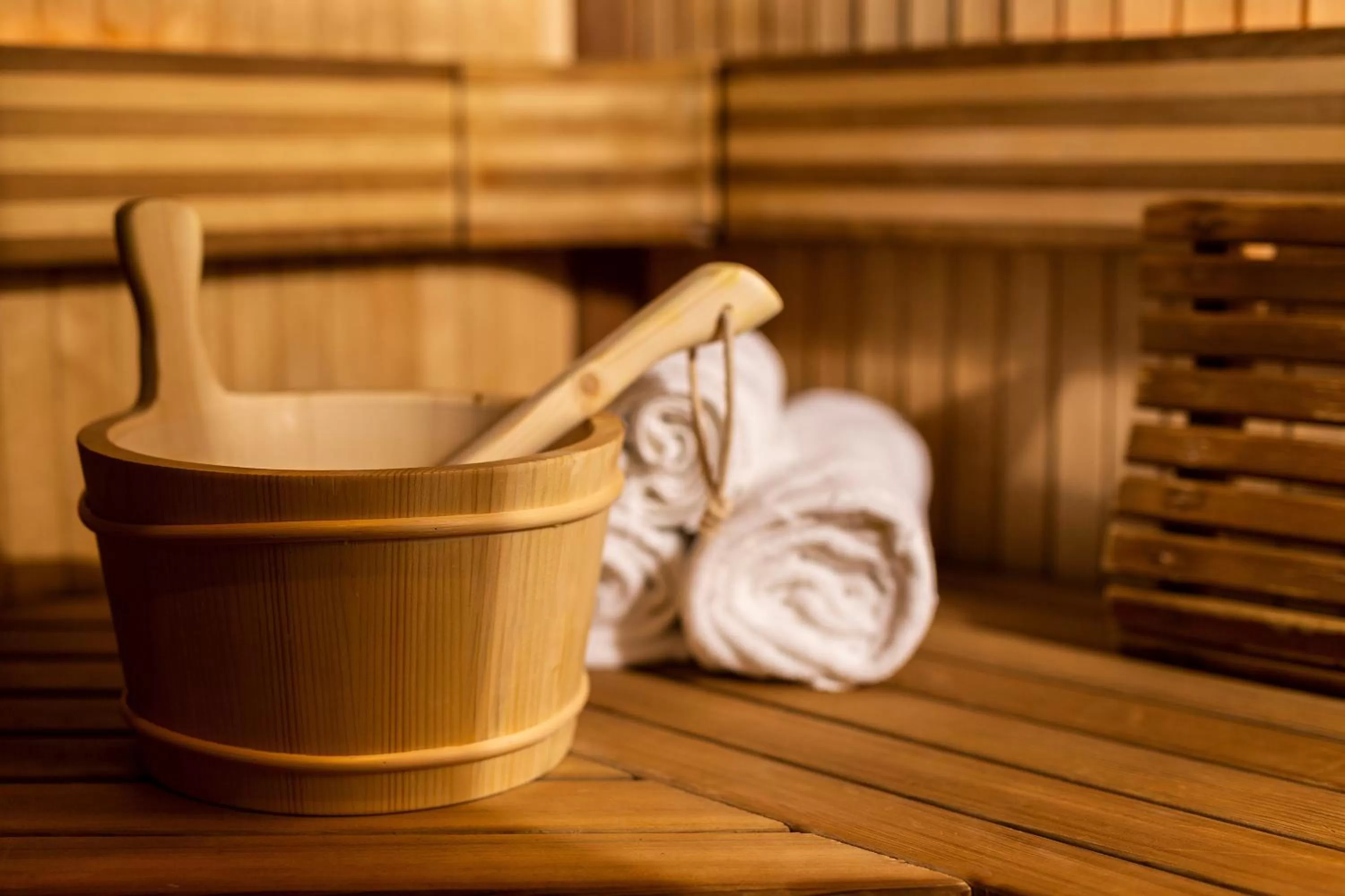 Sauna in Divani Meteora Hotel