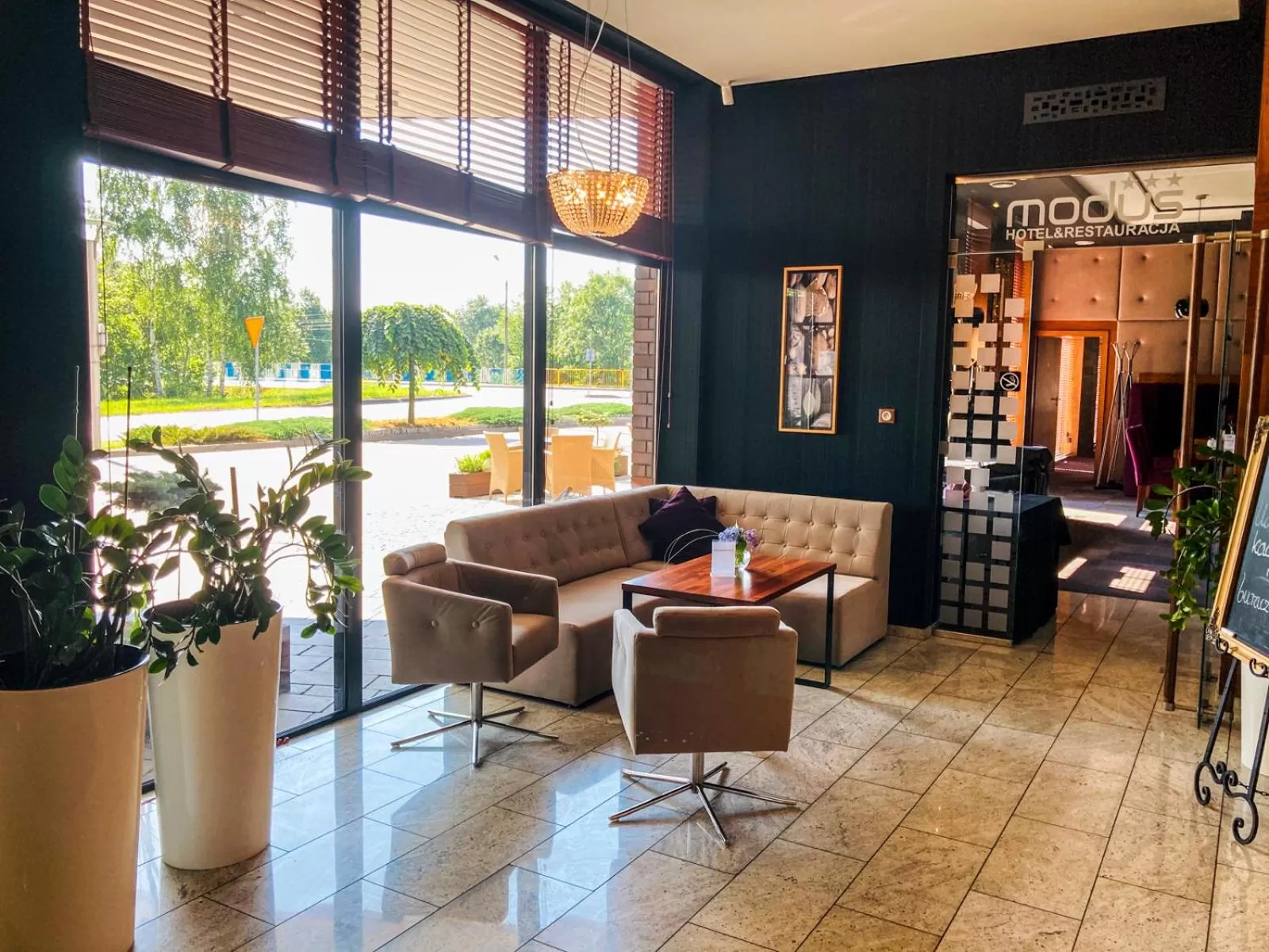 Facade/entrance in Hotel Modus