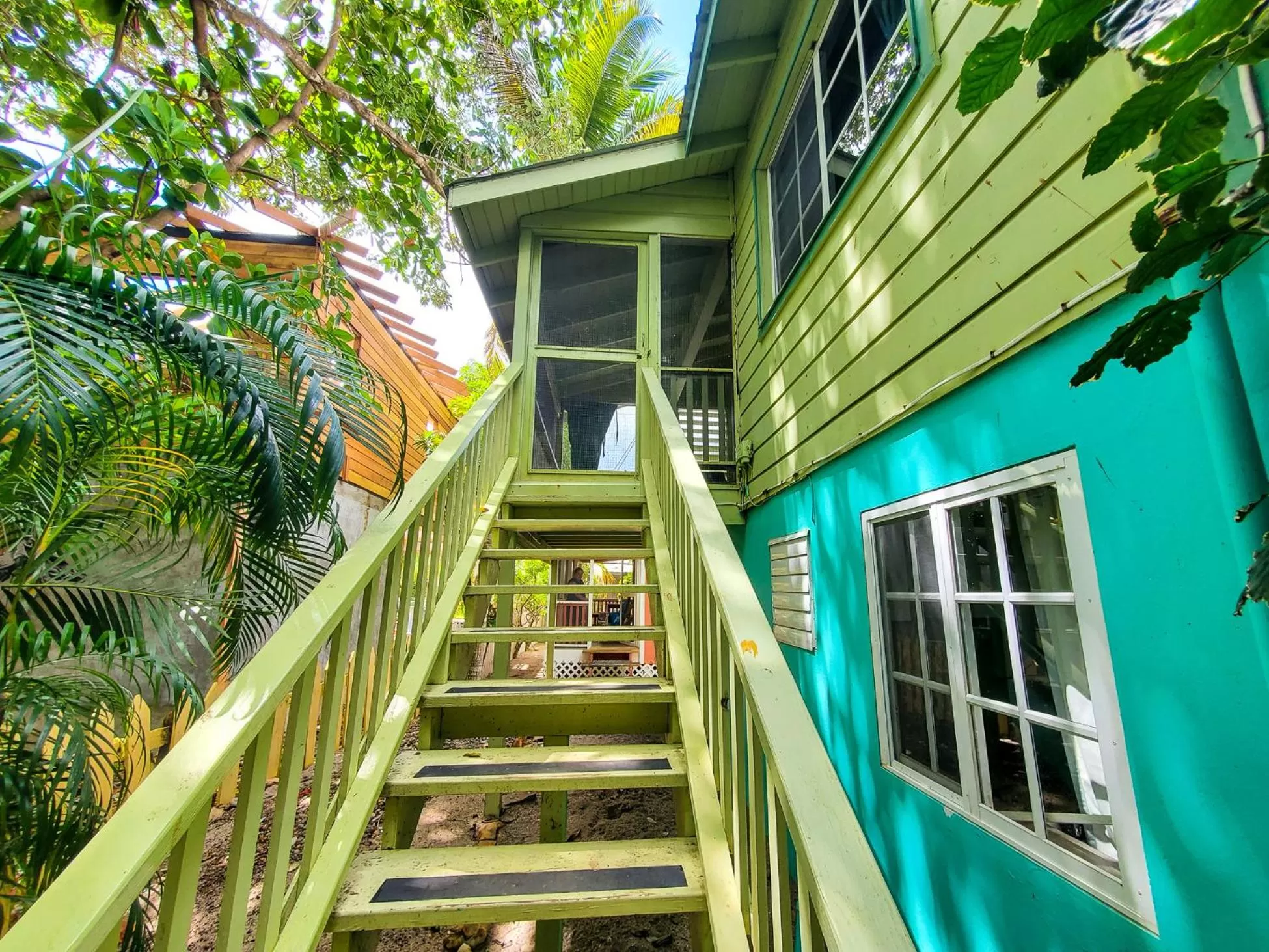Facade/entrance, Property Building in Placencia Villas