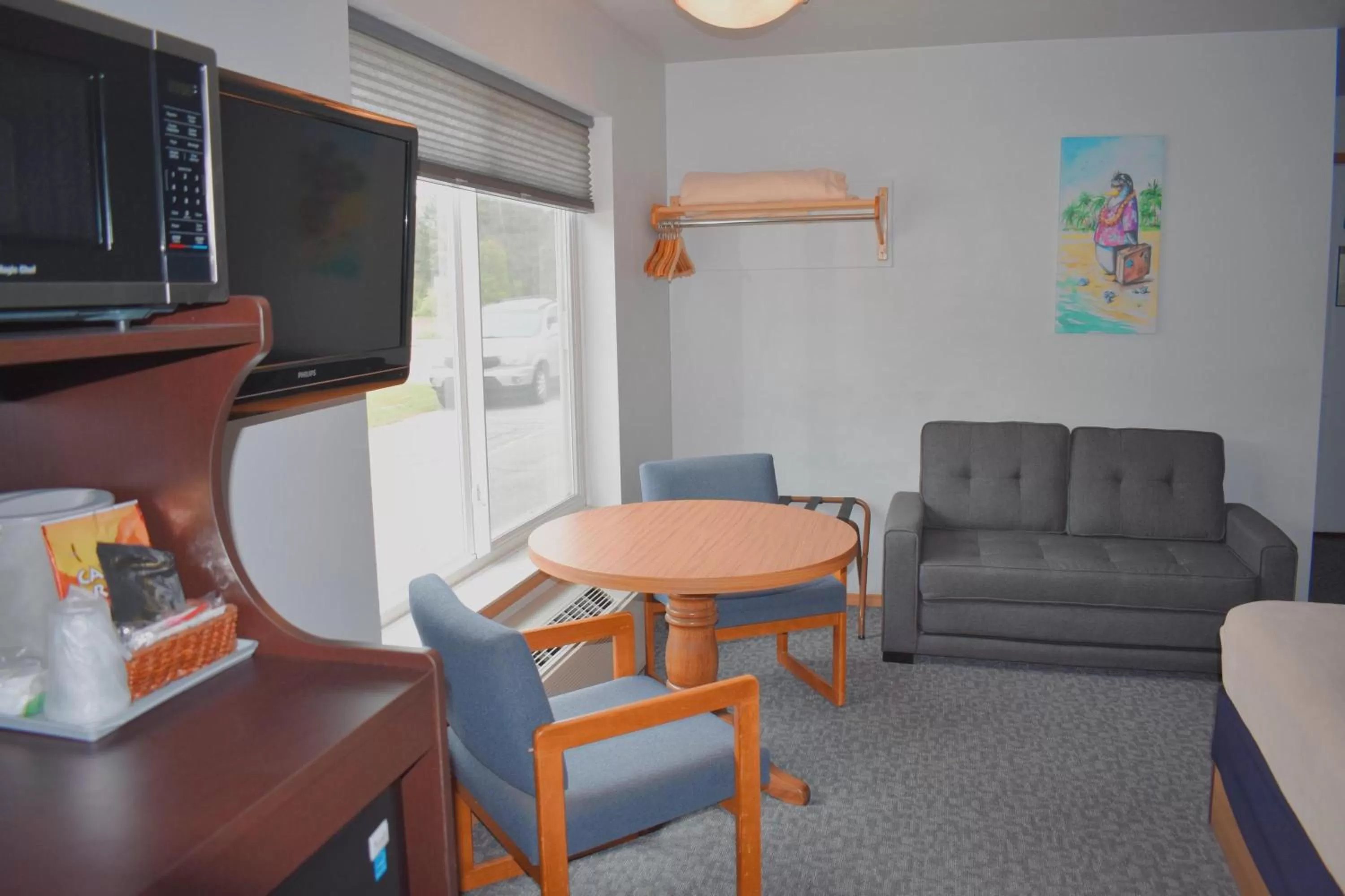 Seating Area in Innlet Motel