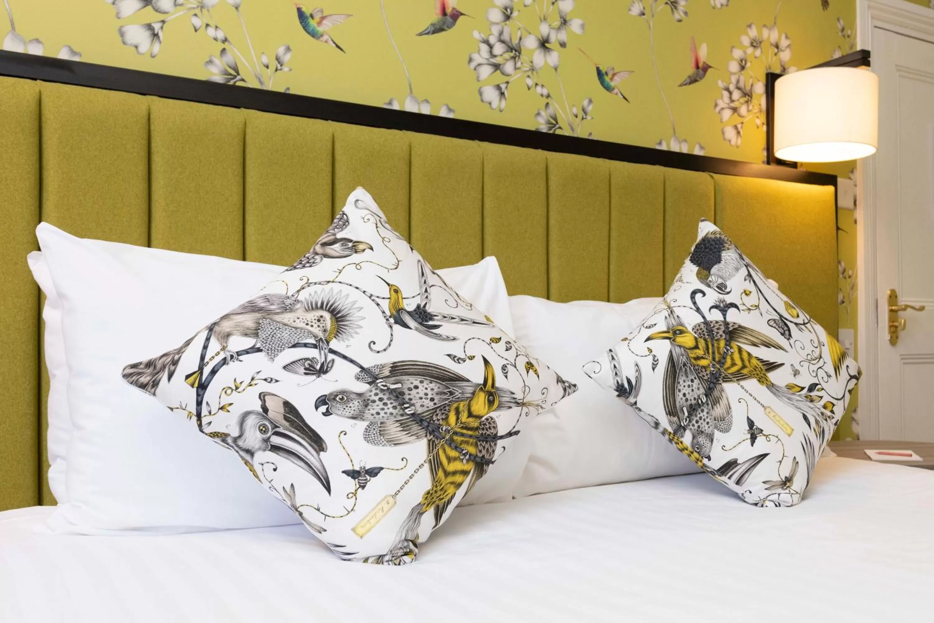 Bed in Wisteria Hotel