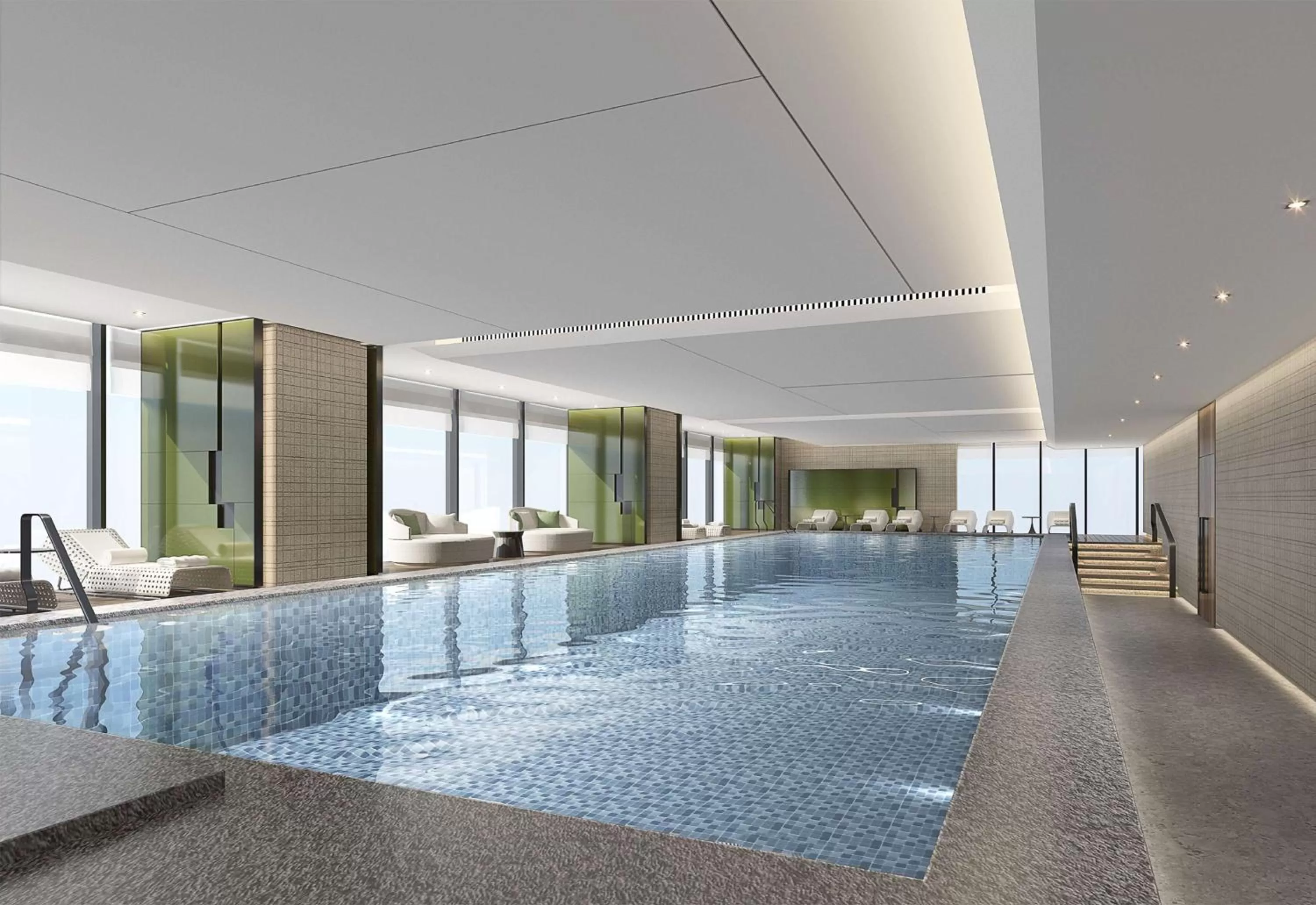 Pool view in Doubletree By Hilton Kunming Airport