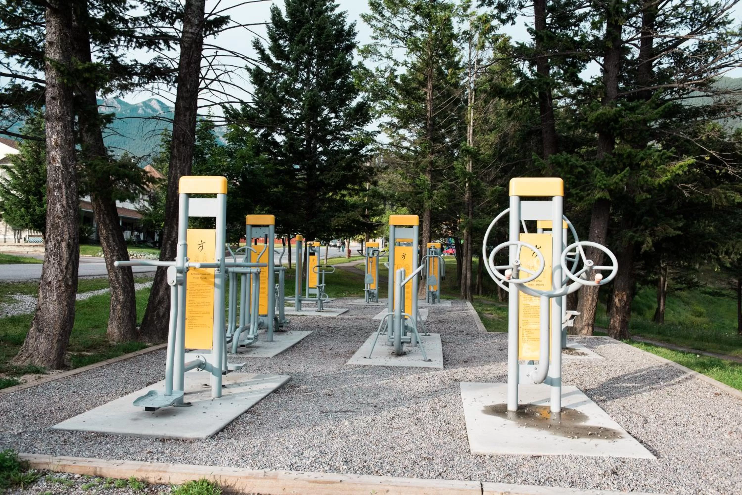 Children play ground, Children's Play Area in Radium Park Lodge